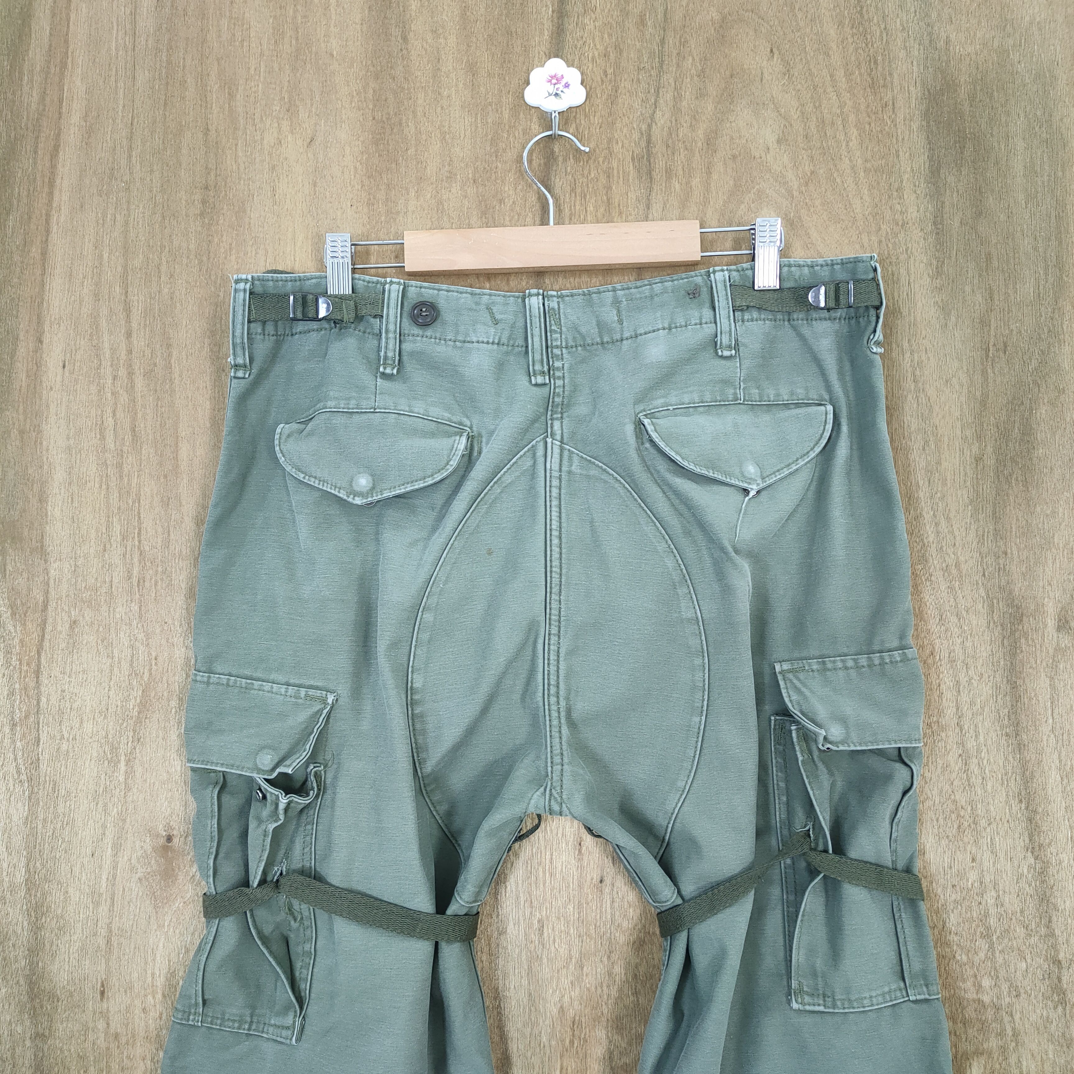 Japanese Brand BONDAGE BAGGY CARGO PANTS Size US 34 / EU 50 - 8 Thumbnail