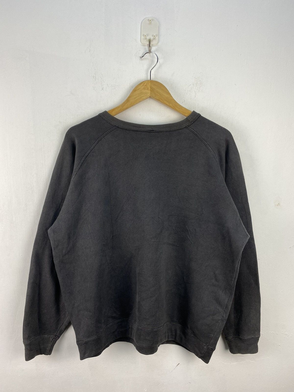 MLB Vintage 90s Oakland Atheltics Sweatshirt Faded Black Size US M / EU 48-50 / 2 - 9 Thumbnail