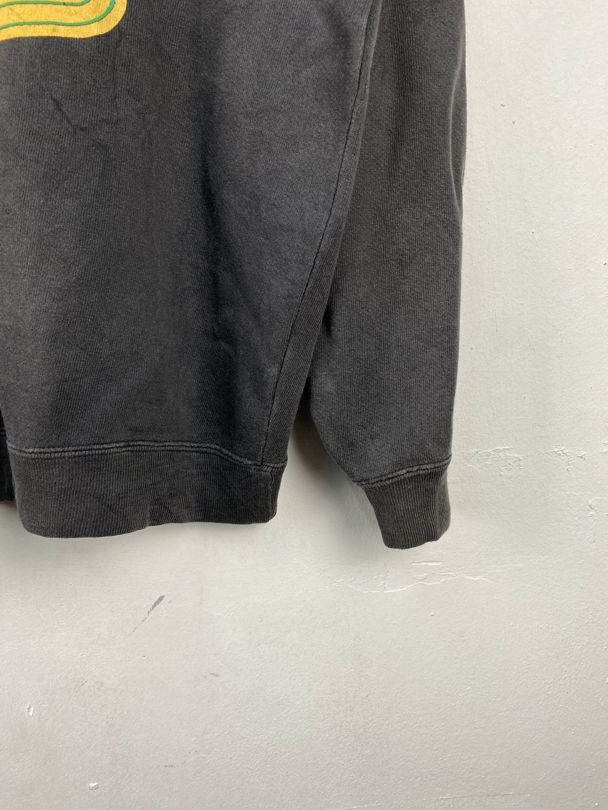 MLB Vintage 90s Oakland Atheltics Sweatshirt Faded Black Size US M / EU 48-50 / 2 - 6 Thumbnail
