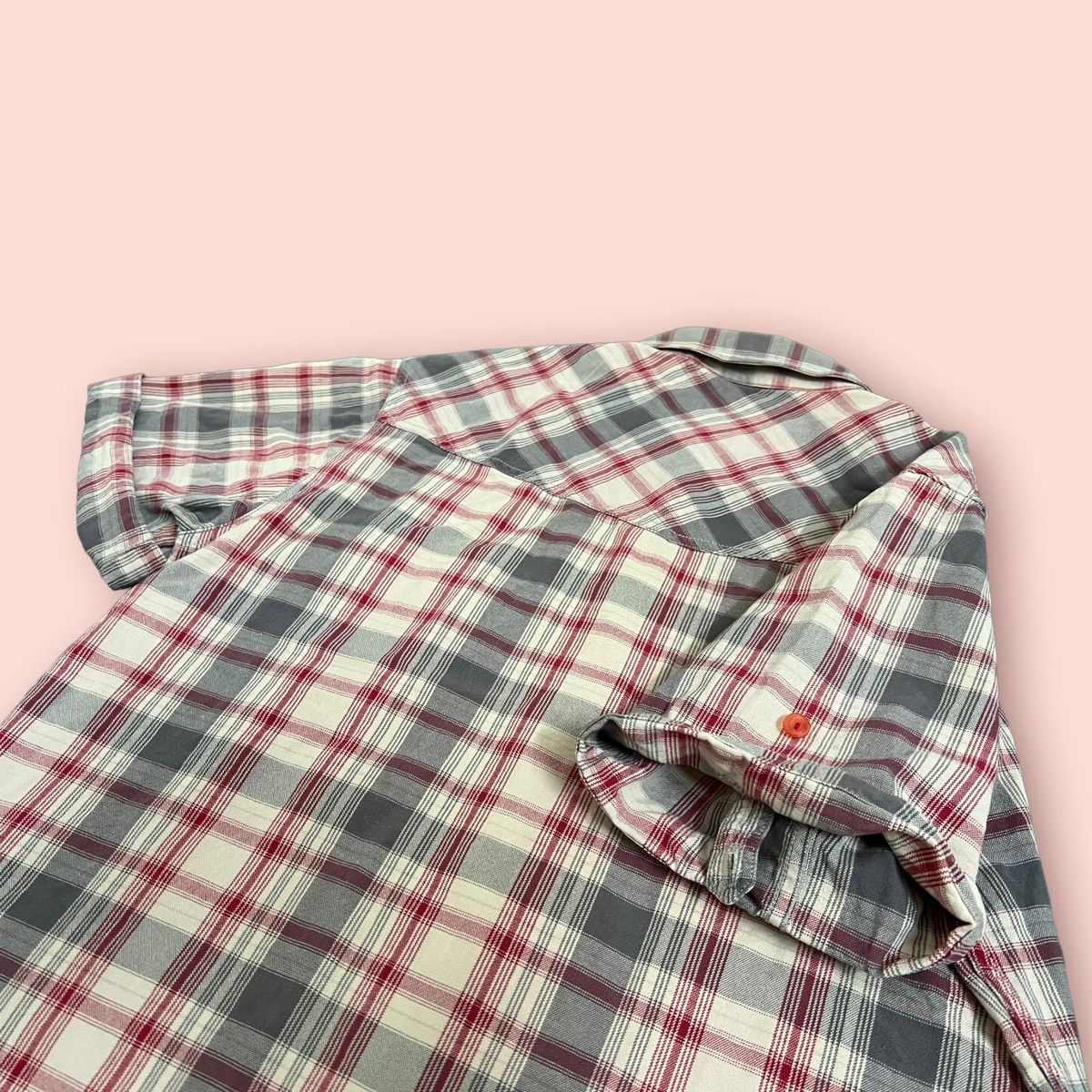 Levi's × Levi's Vintage Clothing RARE LEVIS PLAID CUFFED SHORT SLEEVES WESTERN SHIRT Size US M / EU 48-50 / 2 - 8 Thumbnail