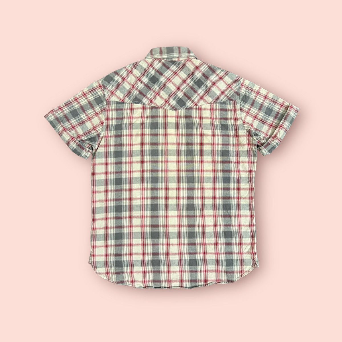 Levi's × Levi's Vintage Clothing RARE LEVIS PLAID CUFFED SHORT SLEEVES WESTERN SHIRT Size US M / EU 48-50 / 2 - 2 Thumbnail