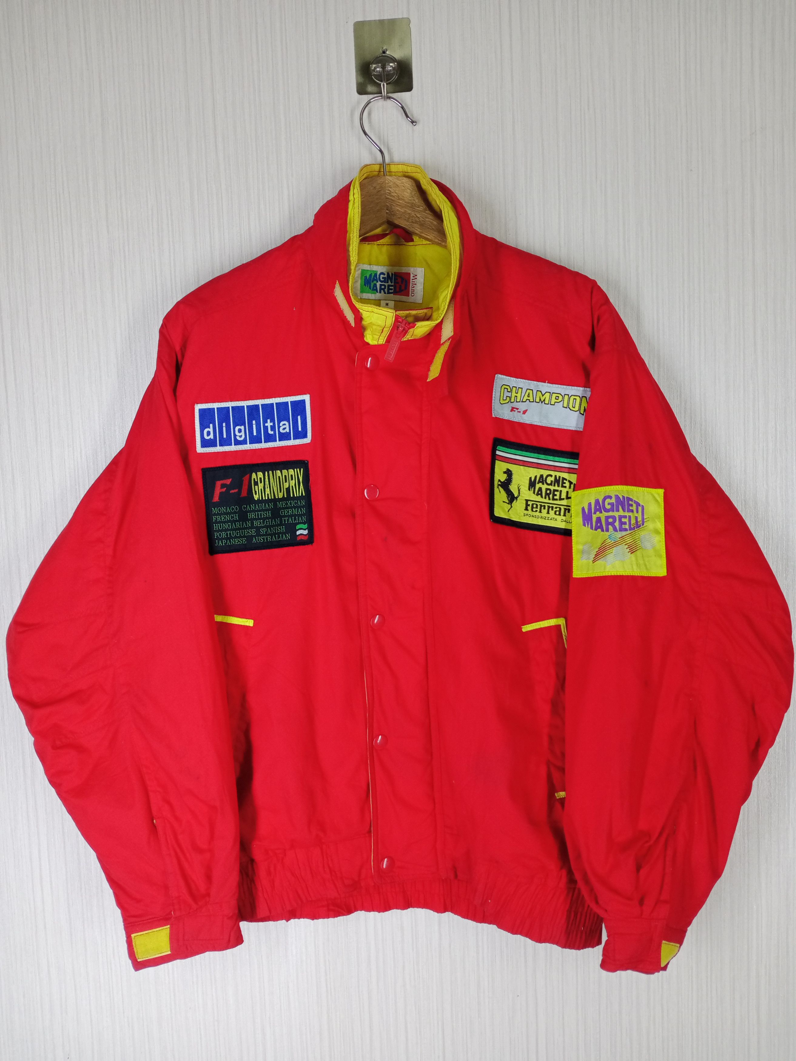 Ferrari Rare Vintage Magneti Ferrari Racing Bomber Jacket Size US M / EU 48-50 / 2 - 1 Thumbnail