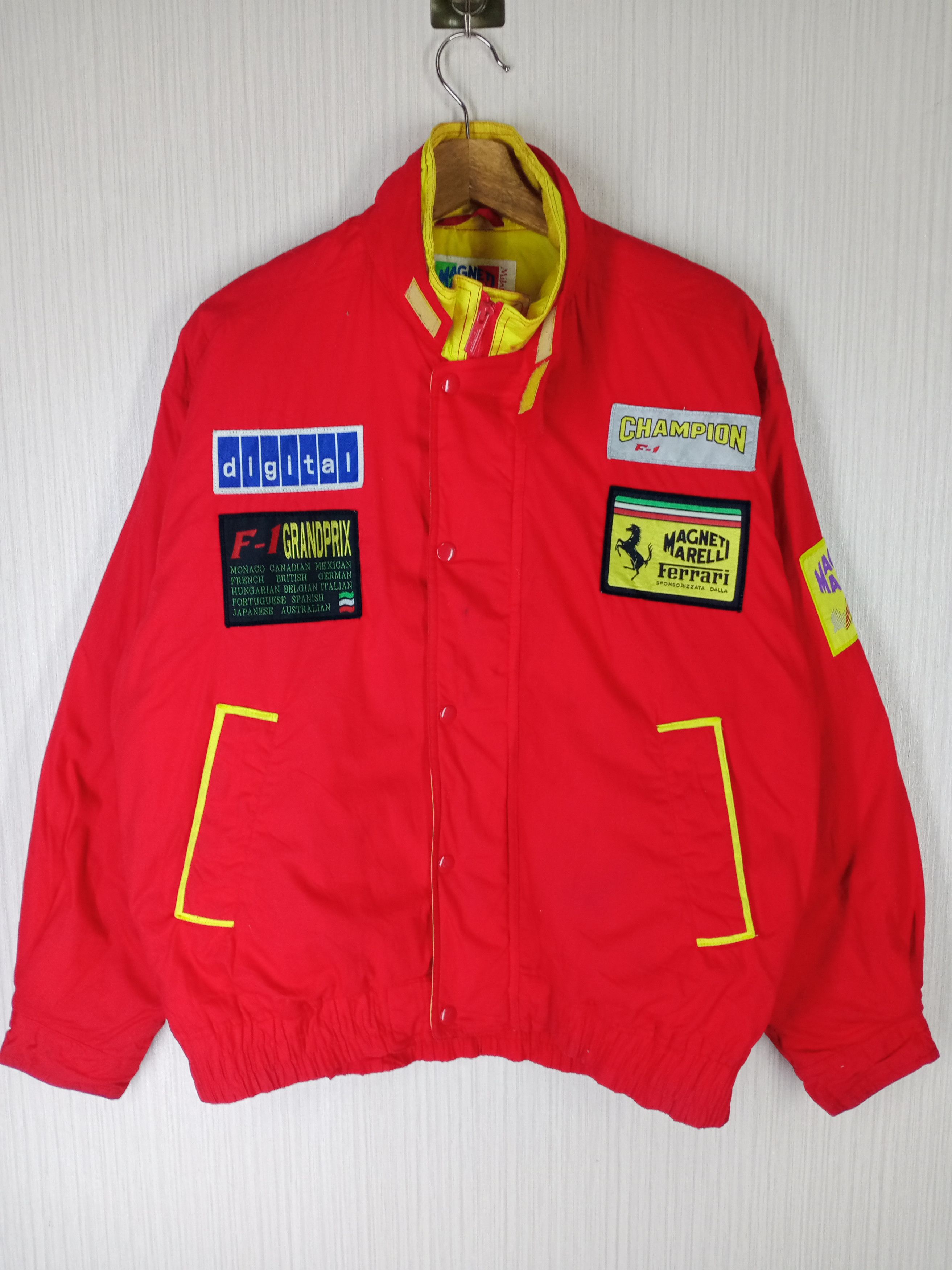 Ferrari Rare Vintage Magneti Ferrari Racing Bomber Jacket Size US M / EU 48-50 / 2 - 2 Thumbnail