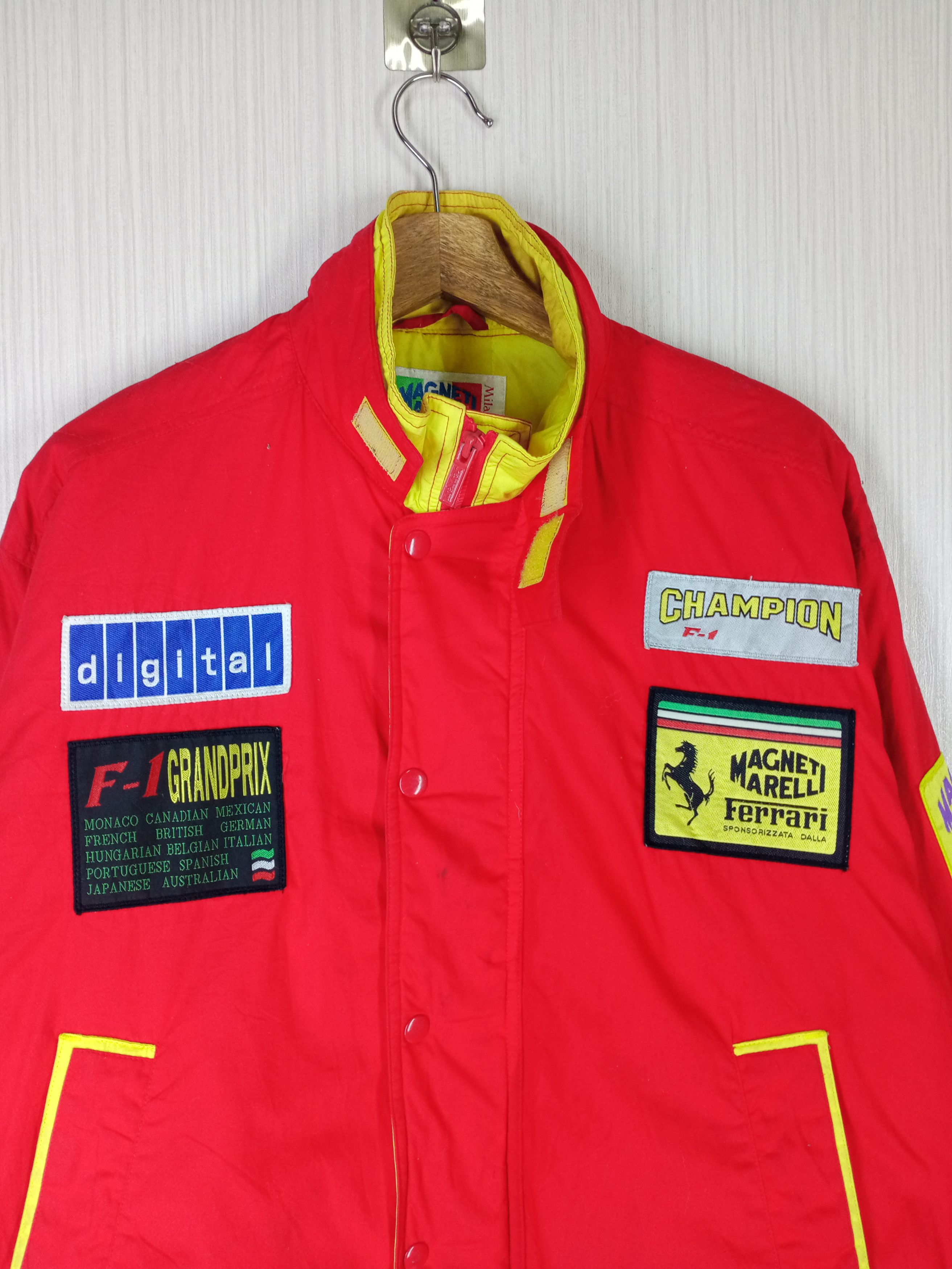 Ferrari Rare Vintage Magneti Ferrari Racing Bomber Jacket Size US M / EU 48-50 / 2 - 3 Thumbnail