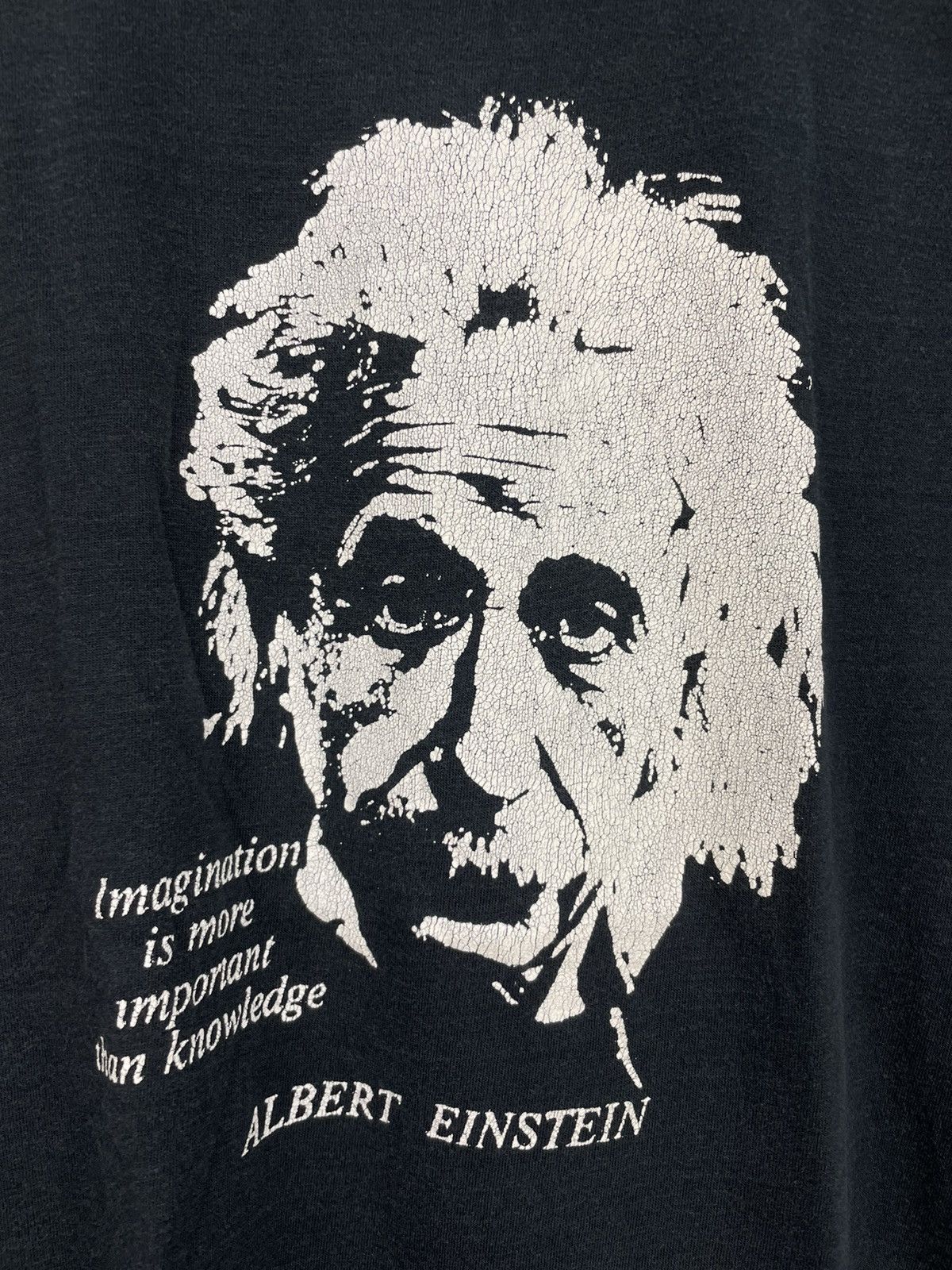 Vintage Vintage 80s Albert Einstein wording t shirt Size US S / EU 44-46 / 1 - 4 Thumbnail