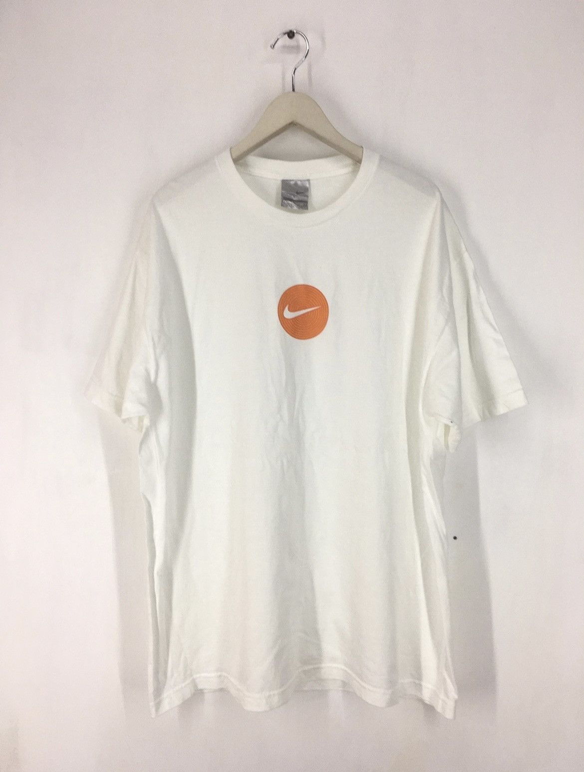 Nike Vintage 90s Nike Swoosh logo t shirt Size US XL / EU 56 / 4 - 1 Thumbnail