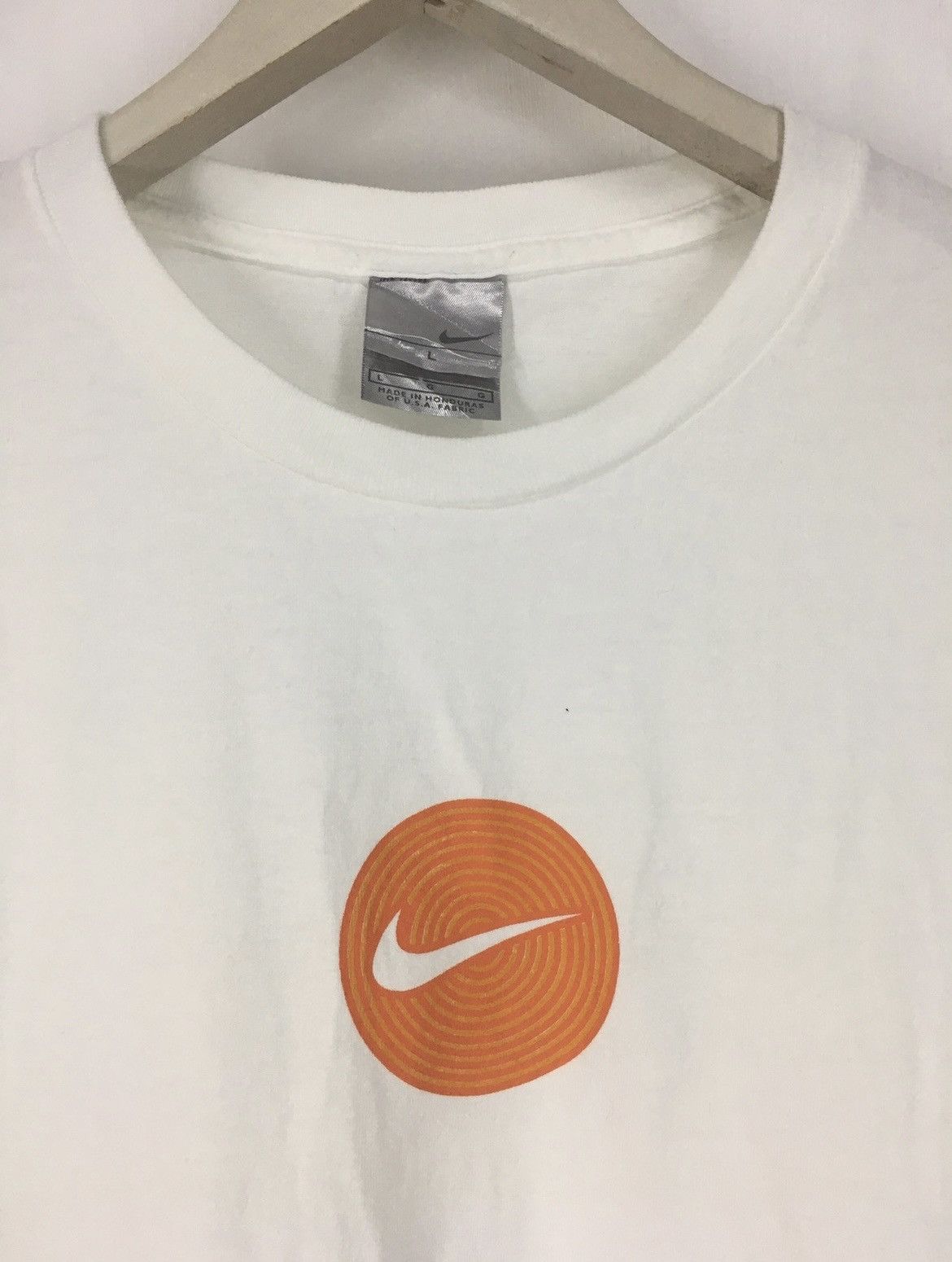 Nike Vintage 90s Nike Swoosh logo t shirt Size US XL / EU 56 / 4 - 3 Thumbnail