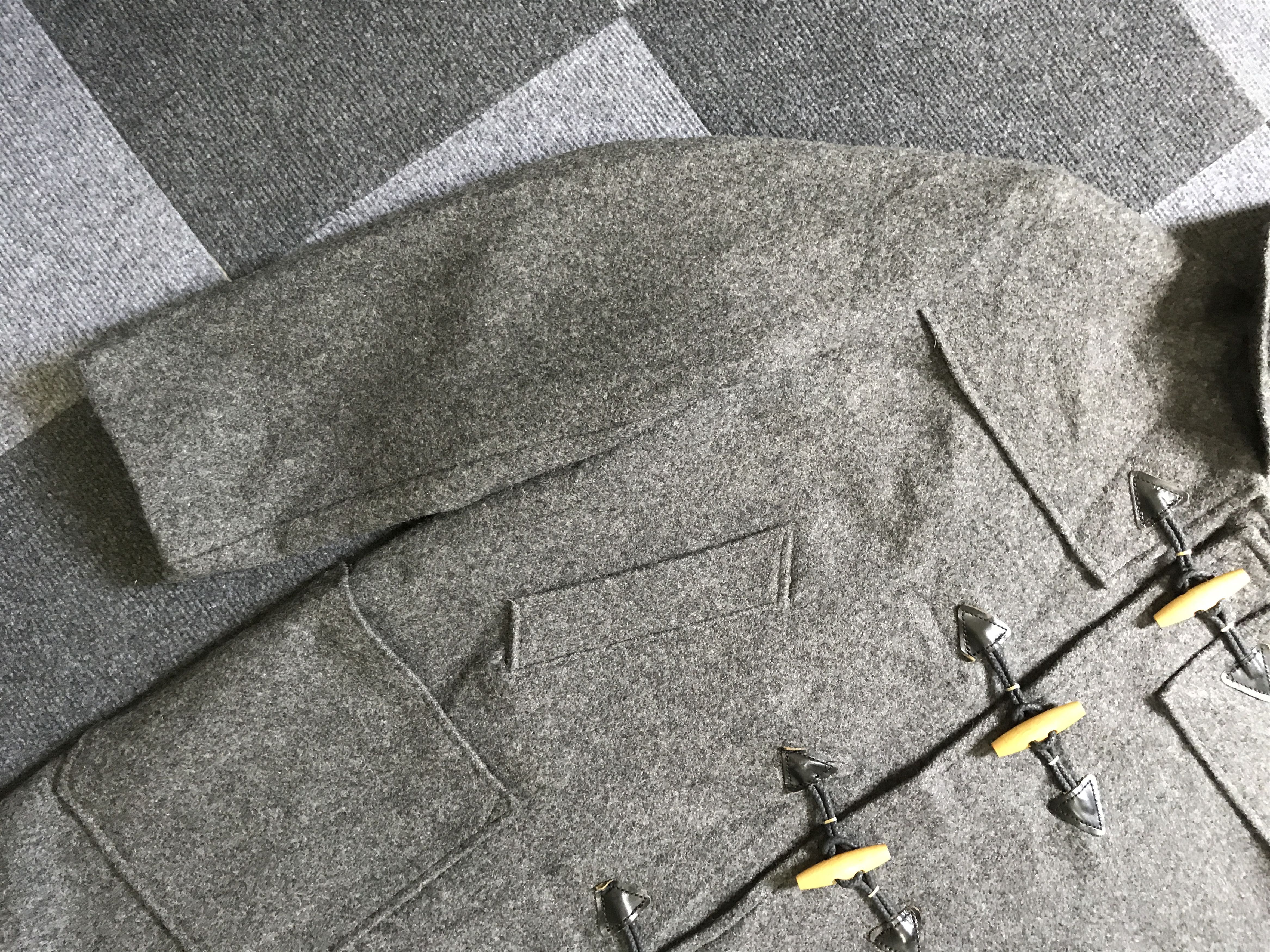Schott J12 Vintage Schott Military Wool Duffle Coat Size US L / EU 52-54 / 3 - 3 Thumbnail
