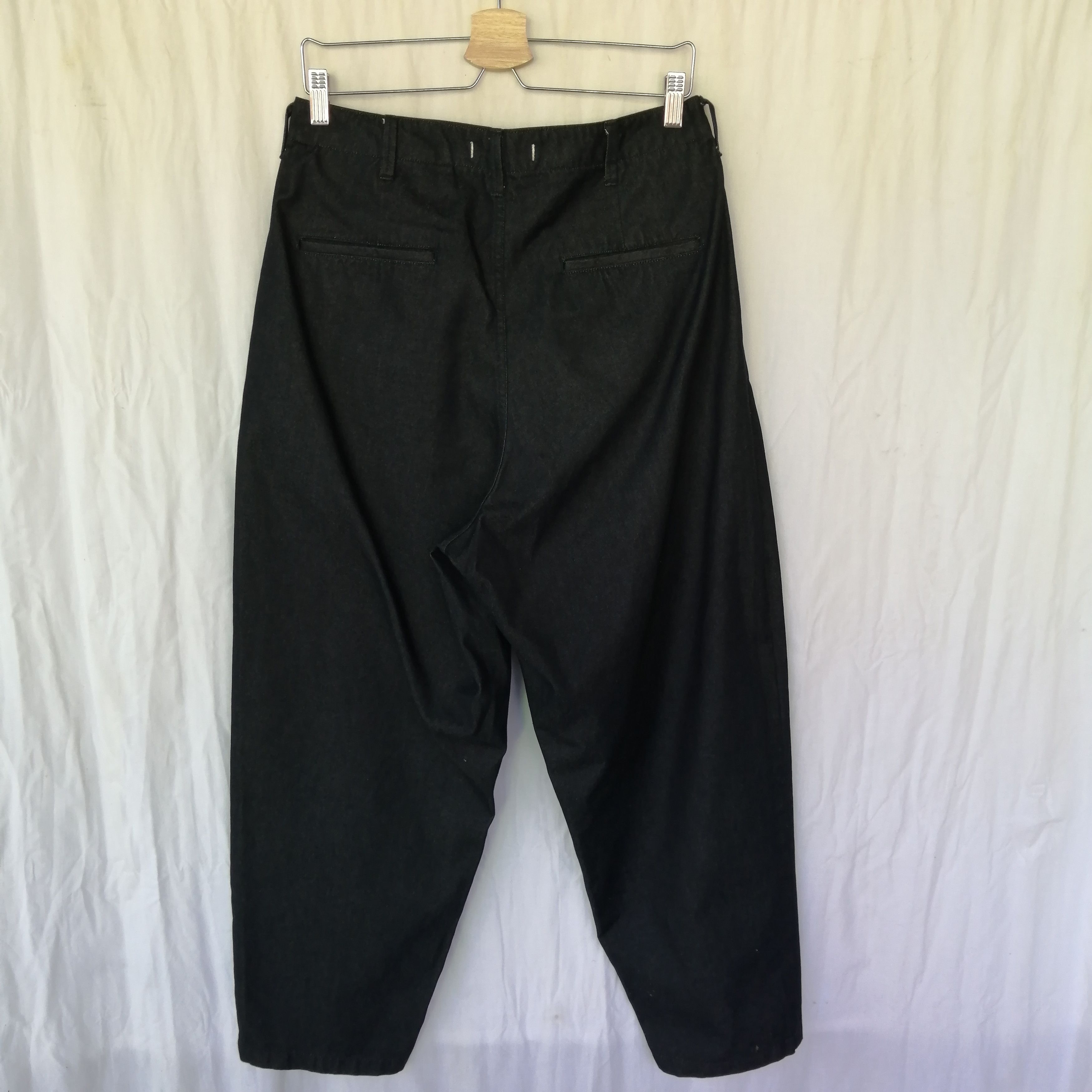 Japan Blue texture we made by japan blue wide leg pants Size US 30 / EU 46 - 2 Thumbnail