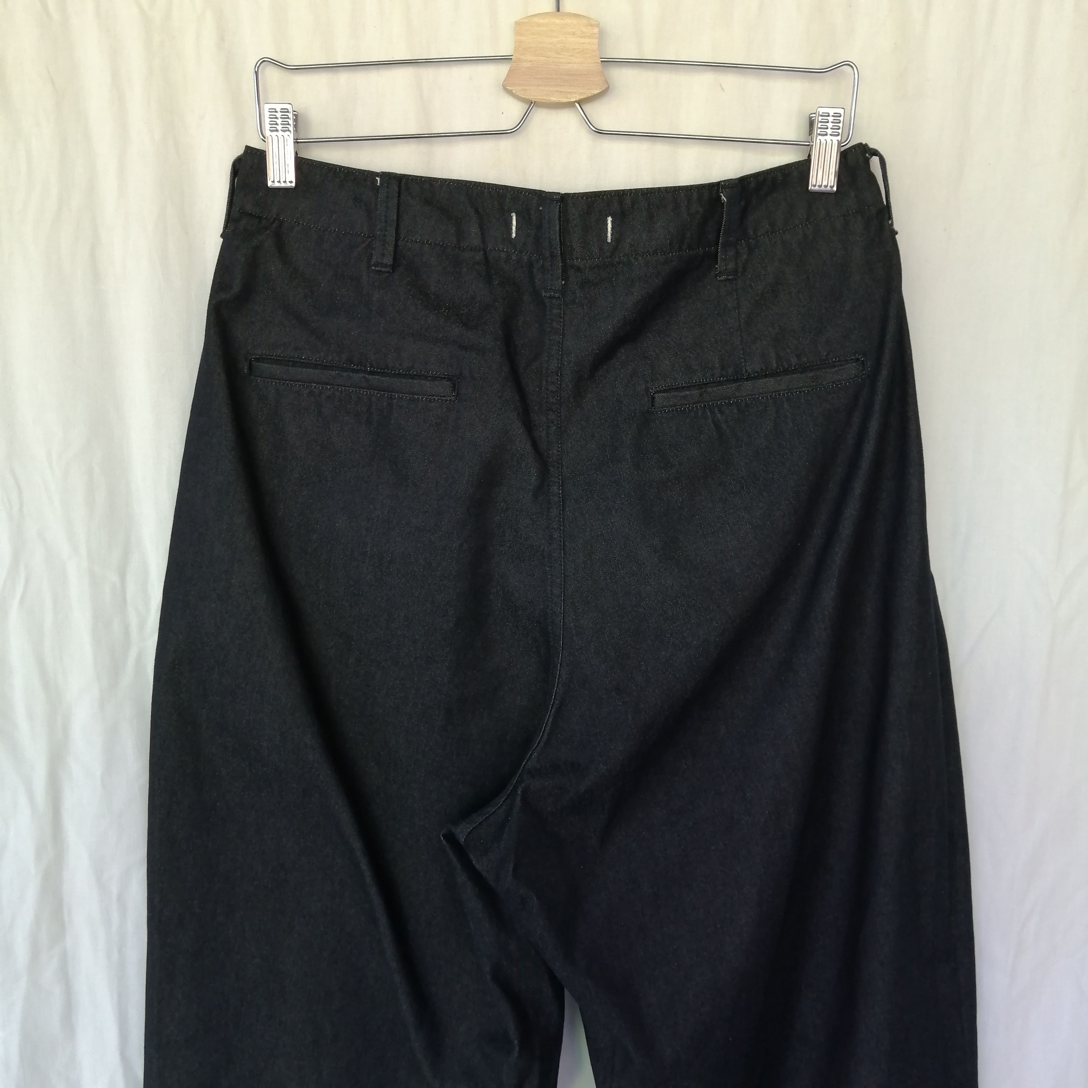 Japan Blue texture we made by japan blue wide leg pants Size US 30 / EU 46 - 4 Thumbnail