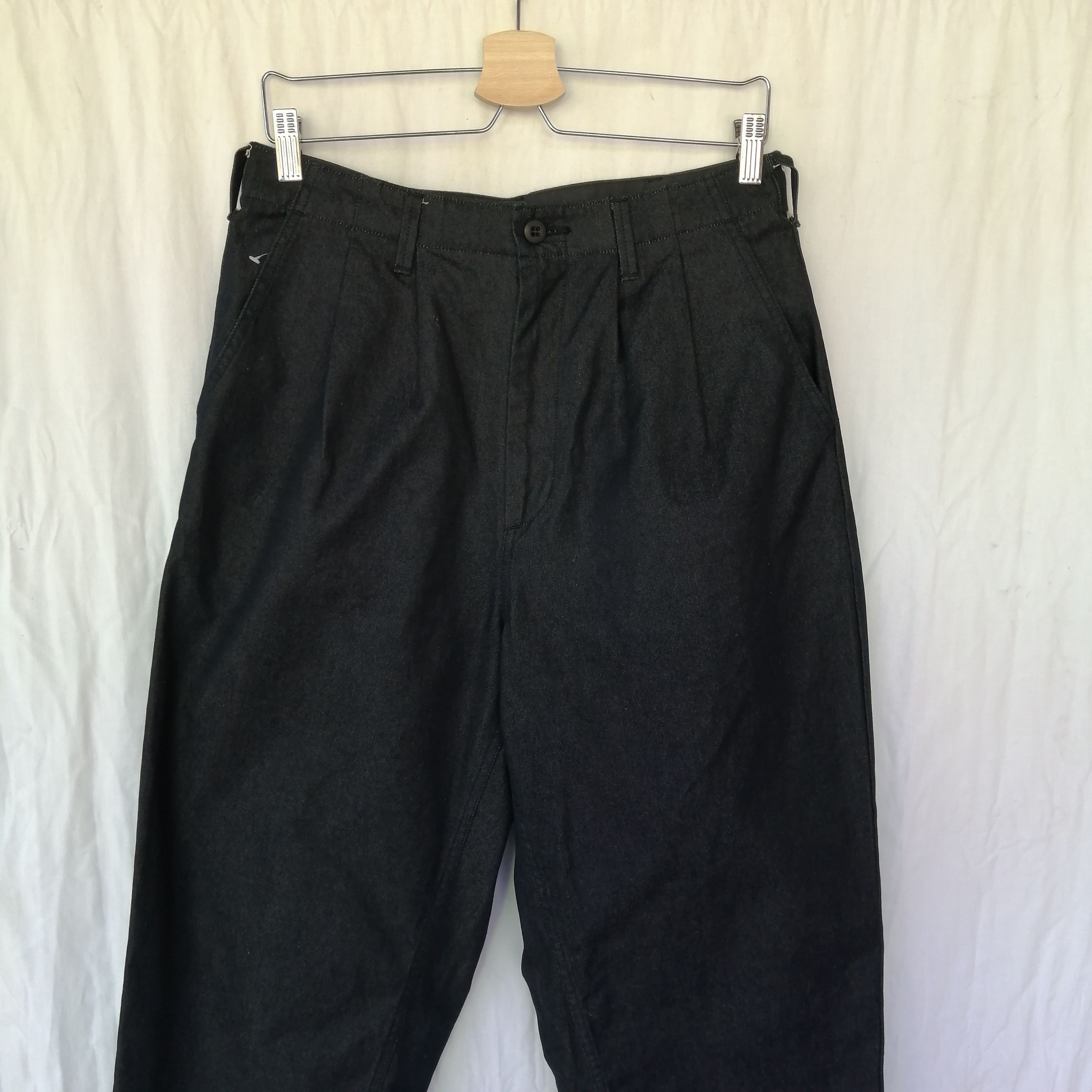 Japan Blue texture we made by japan blue wide leg pants Size US 30 / EU 46 - 3 Thumbnail