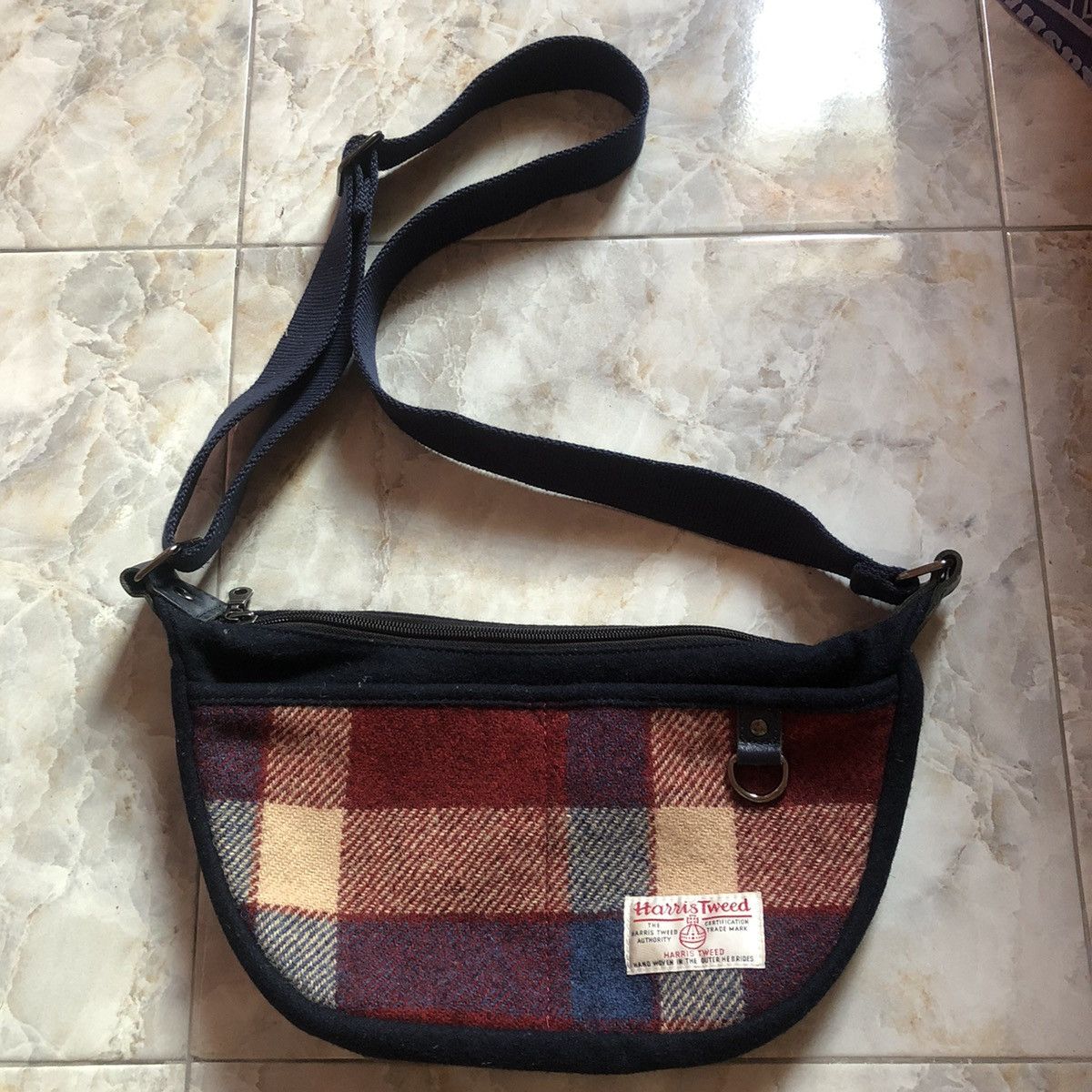 Harris Tweed harris tweed x united arrow sling bag wool hooks Size ONE SIZE - 1 Thumbnail