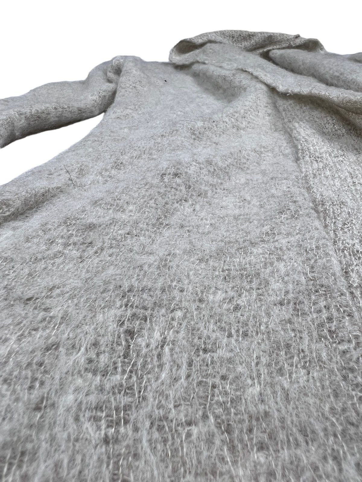 GOA GOA 🇯🇵 Buttonless Mohair Long Cardigan Size M / US 6-8 / IT 42-44 - 6 Thumbnail