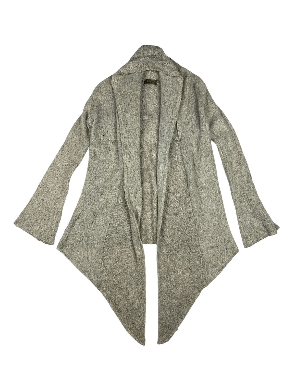 GOA GOA 🇯🇵 Buttonless Mohair Long Cardigan Size M / US 6-8 / IT 42-44 - 1 Thumbnail