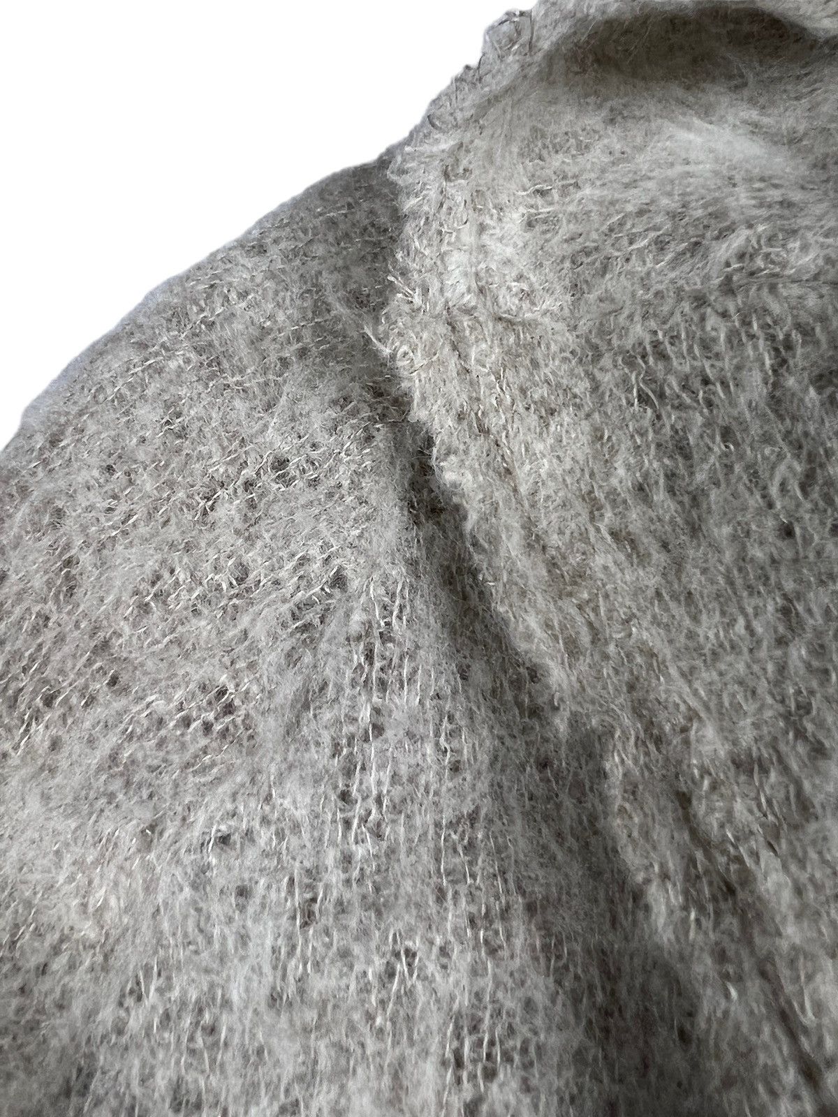 GOA GOA 🇯🇵 Buttonless Mohair Long Cardigan Size M / US 6-8 / IT 42-44 - 7 Thumbnail
