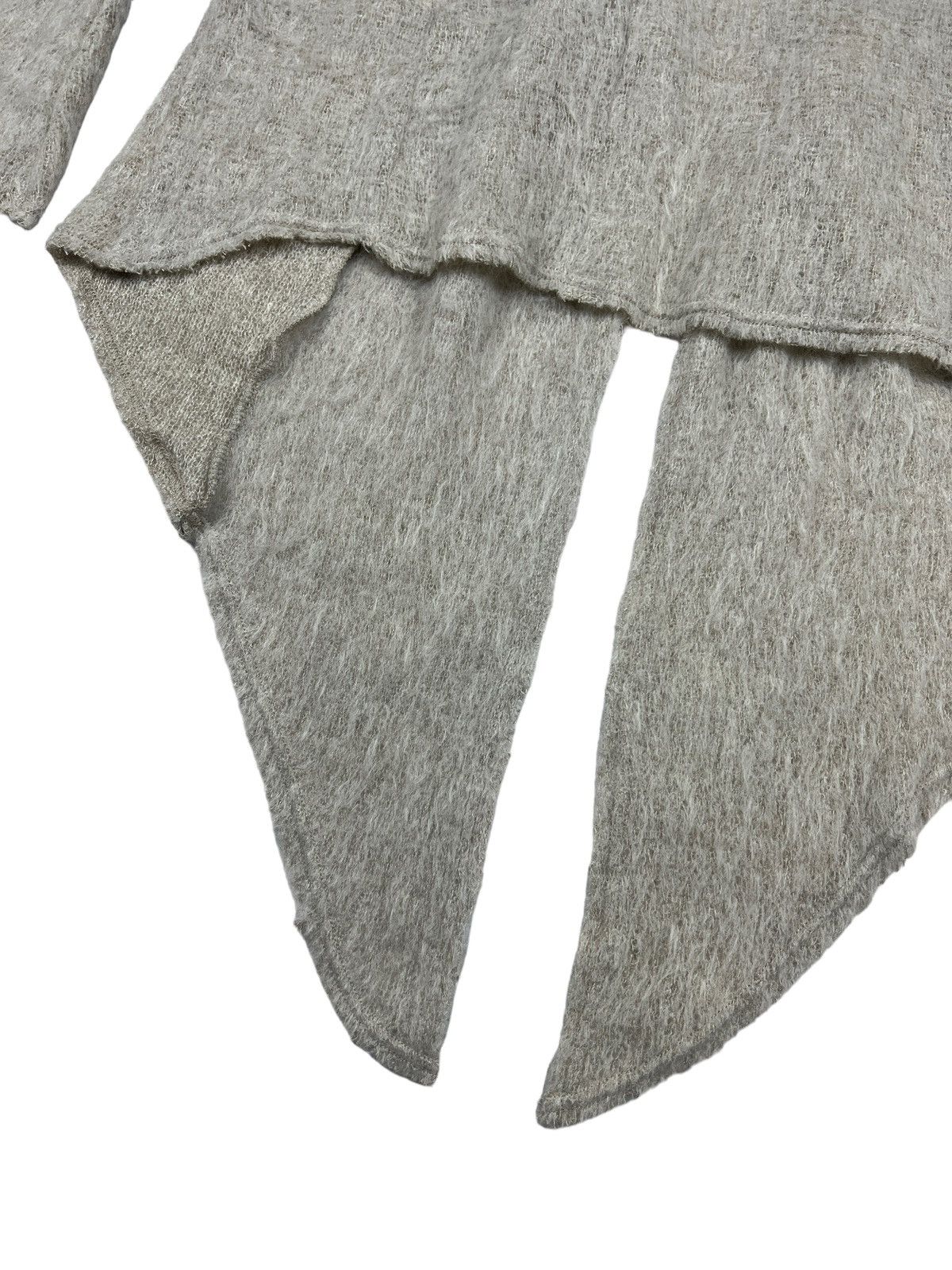 GOA GOA 🇯🇵 Buttonless Mohair Long Cardigan Size M / US 6-8 / IT 42-44 - 8 Thumbnail