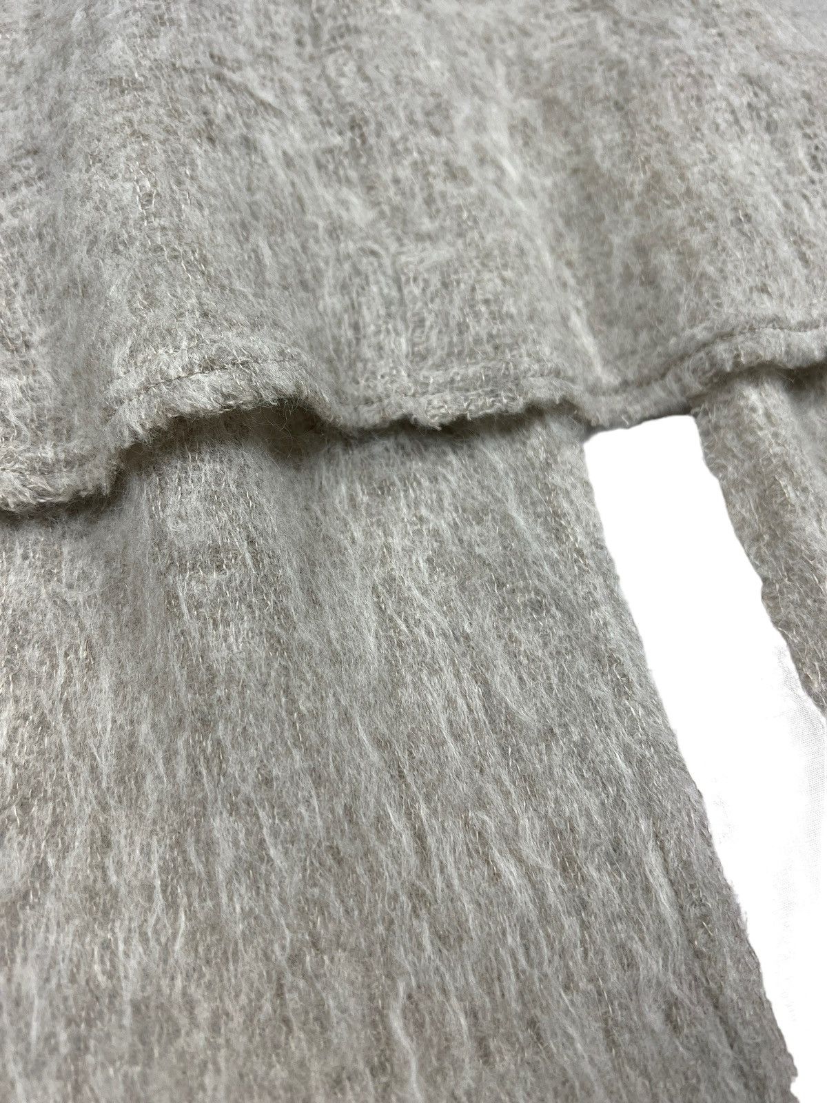 GOA GOA 🇯🇵 Buttonless Mohair Long Cardigan Size M / US 6-8 / IT 42-44 - 10 Thumbnail