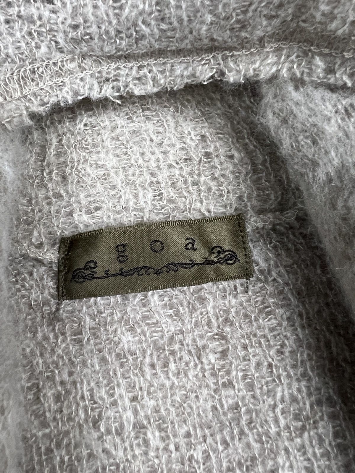 GOA GOA 🇯🇵 Buttonless Mohair Long Cardigan Size M / US 6-8 / IT 42-44 - 12 Thumbnail