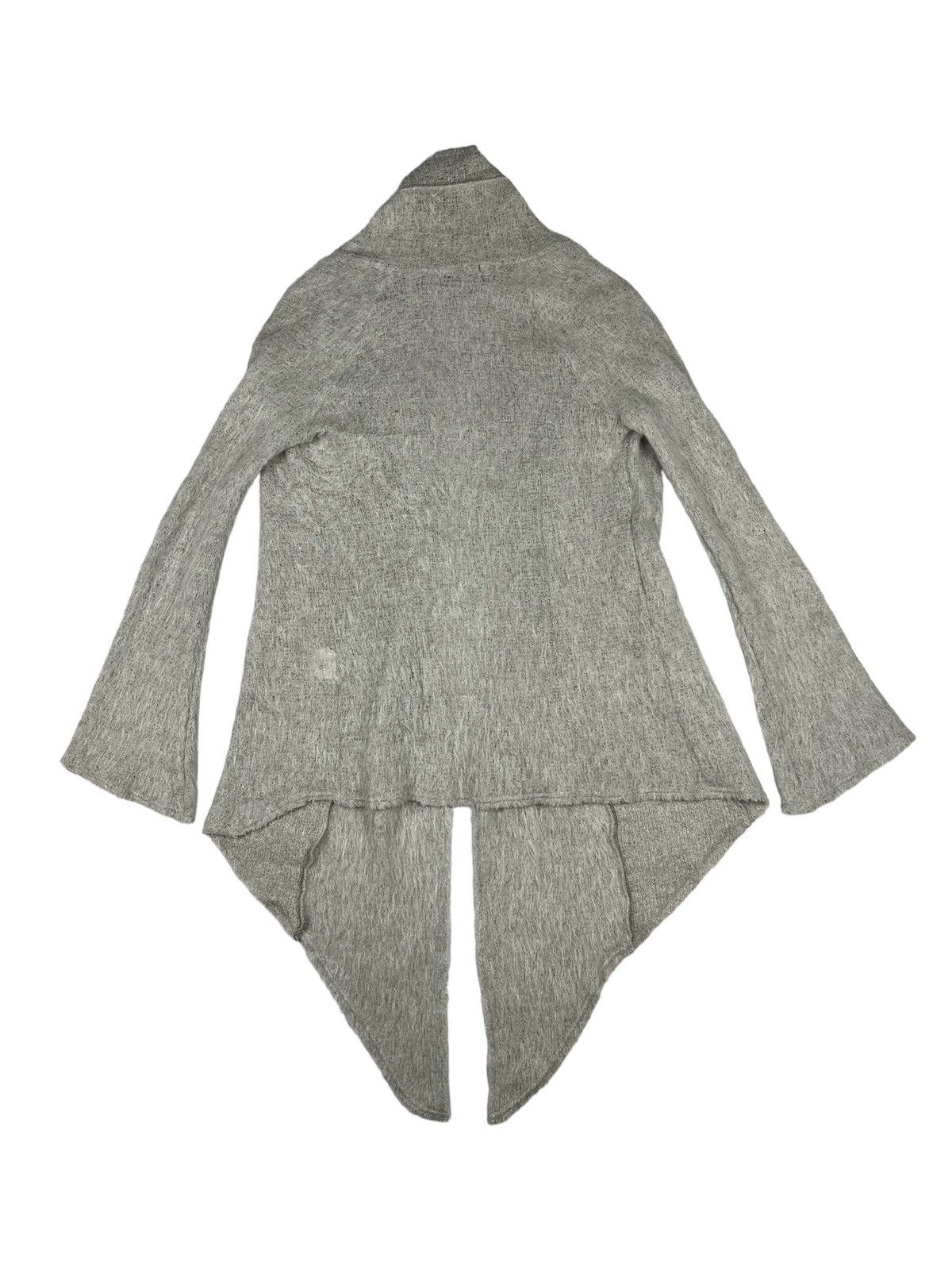 GOA GOA 🇯🇵 Buttonless Mohair Long Cardigan Size M / US 6-8 / IT 42-44 - 2 Thumbnail