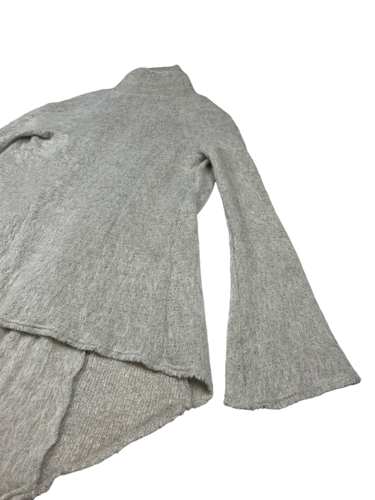 GOA GOA 🇯🇵 Buttonless Mohair Long Cardigan Size M / US 6-8 / IT 42-44 - 11 Thumbnail