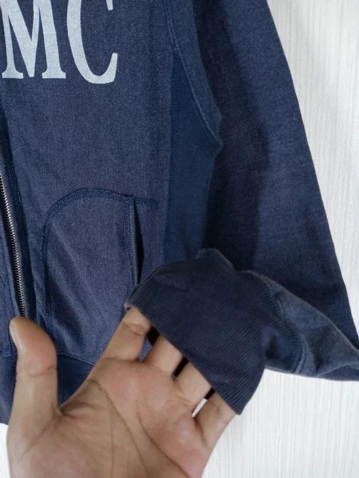 Schott RARE VINTAGE 90'S SCHOTT NYC USMC HOODIE SWEATSHIRT Size US M / EU 48-50 / 2 - 6 Thumbnail