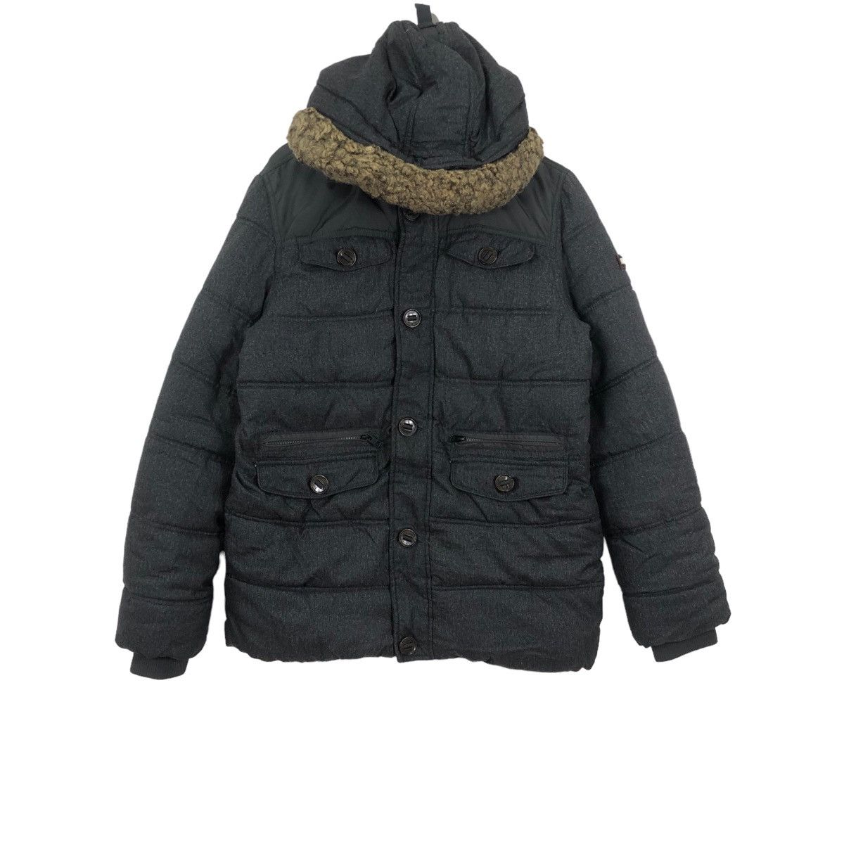 Vintage TOMMY HILFIGER DENIM Goose Down Puffer Jacket
