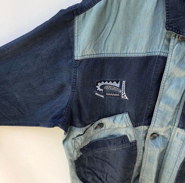 Lancel Lancel Paris embroidered sewing Jacket zip up collard Size US M / EU 48-50 / 2 - 4 Thumbnail