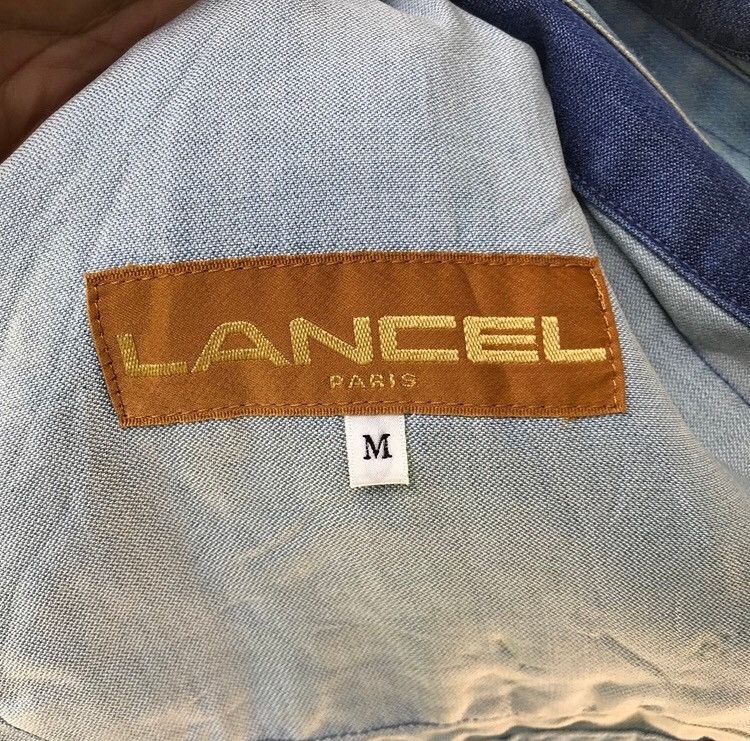 Lancel Lancel Paris embroidered sewing Jacket zip up collard Size US M / EU 48-50 / 2 - 9 Thumbnail