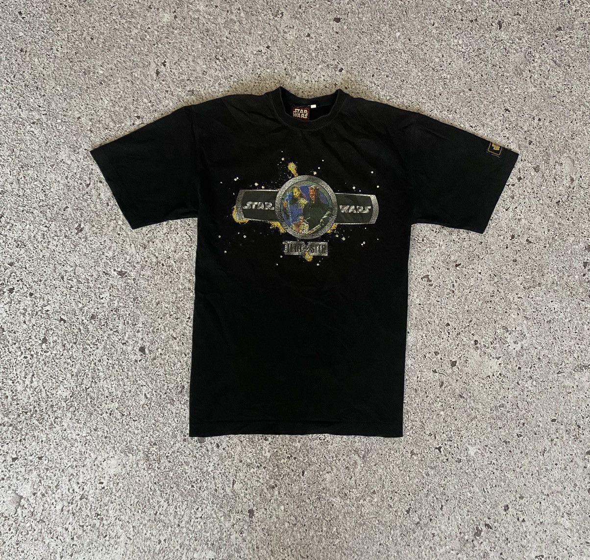 Star Wars × Vintage Vintage Jedi vs Sith Star Wars Obi One Anakin T-Shirt Size US S / EU 44-46 / 1 - 1 Thumbnail
