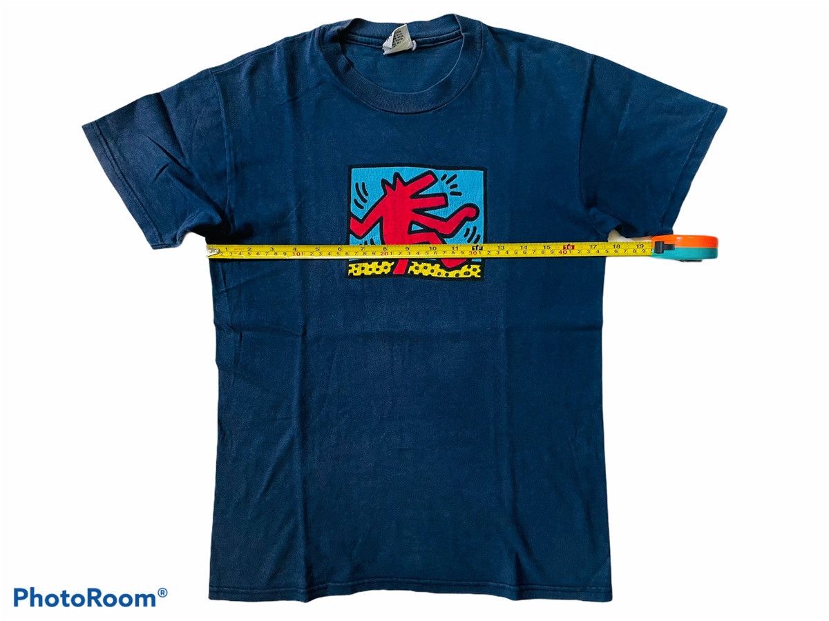 Keith Haring × Vintage Vintage keith Haring Pop Shop X Art T Shirt Size US S / EU 44-46 / 1 - 7 Thumbnail