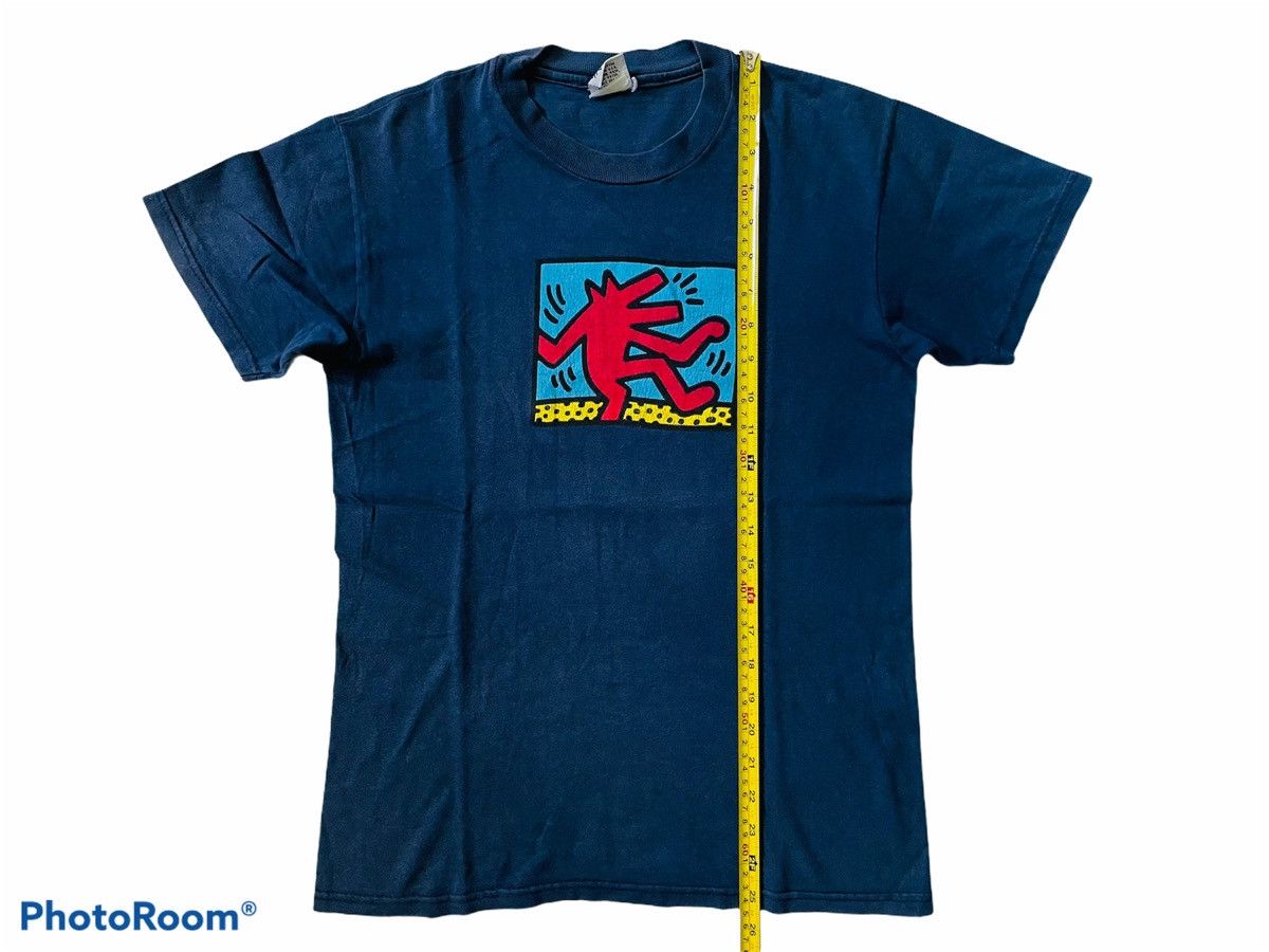 Keith Haring × Vintage Vintage keith Haring Pop Shop X Art T Shirt Size US S / EU 44-46 / 1 - 8 Thumbnail