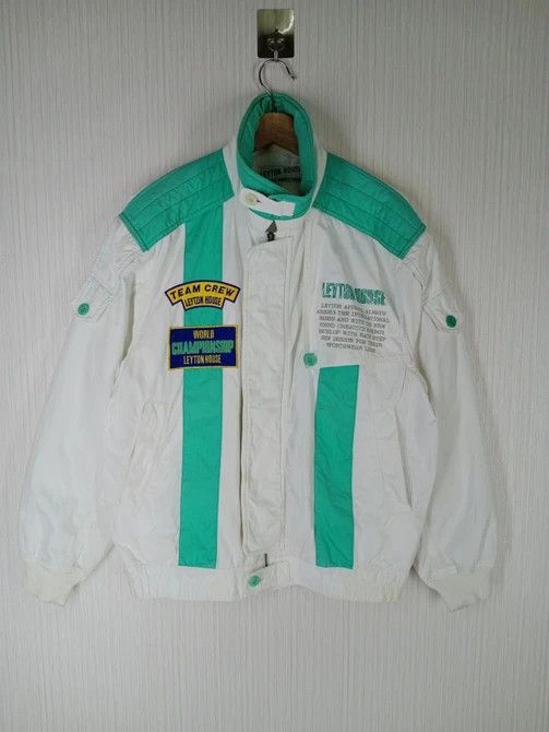 Sports Specialties Rare Vintage Leyton House Racing Team Bomber Jacket Size US L / EU 52-54 / 3 - 1 Thumbnail