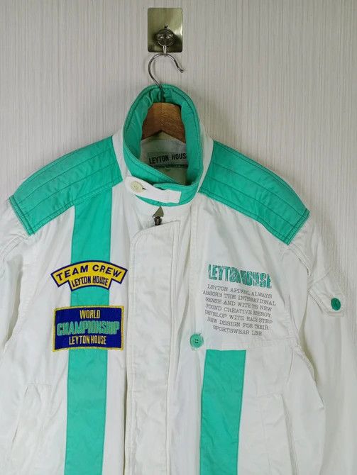 Sports Specialties Rare Vintage Leyton House Racing Team Bomber Jacket Size US L / EU 52-54 / 3 - 2 Thumbnail
