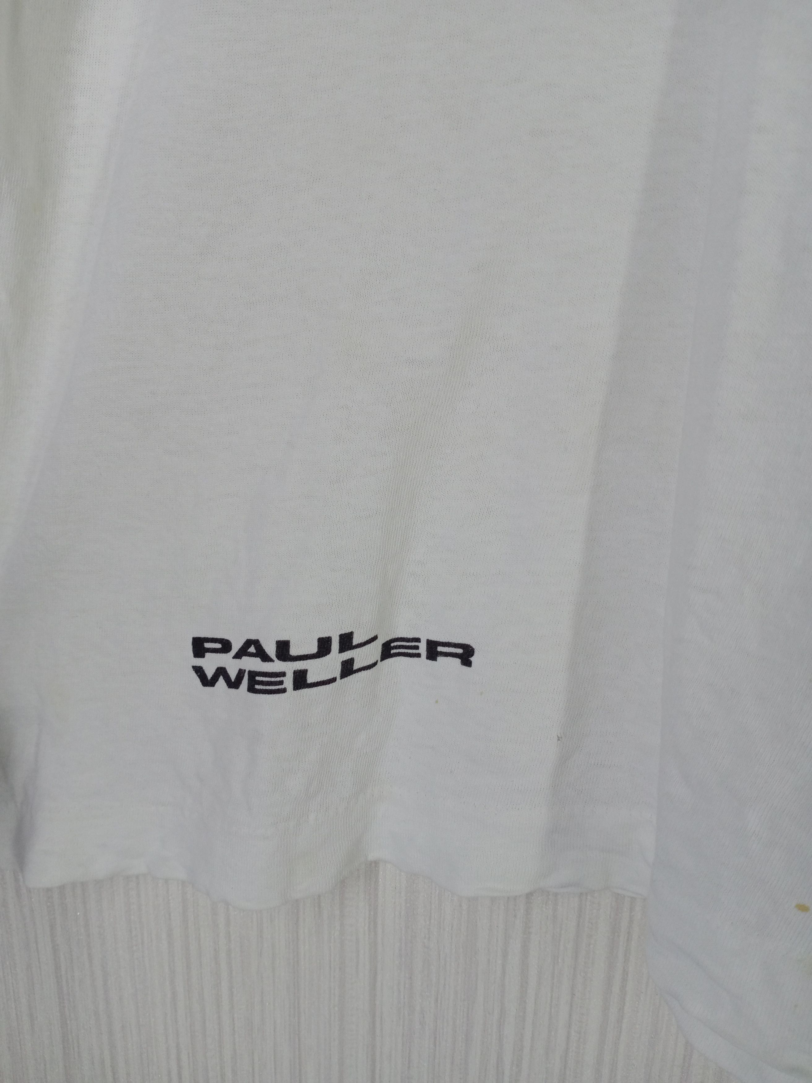 Band Tees × Vintage Rare Vintage 90s Paul Weller The Jam Tour Tshirt Size US XL / EU 56 / 4 - 4 Thumbnail