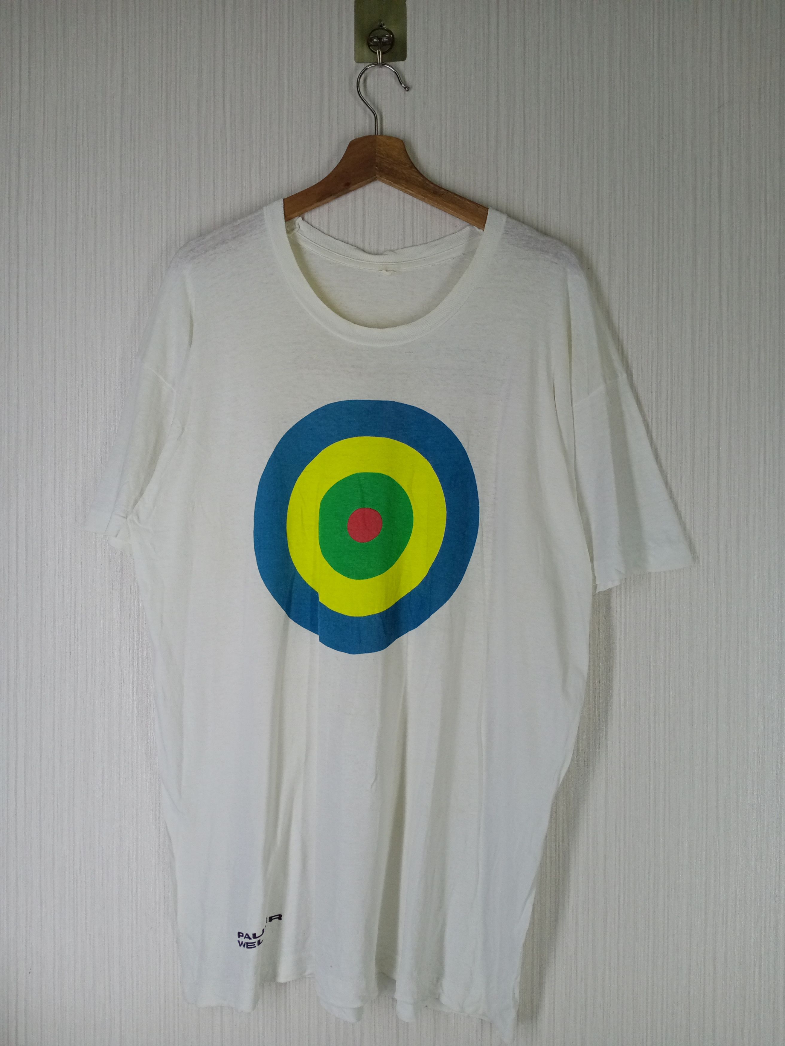 Band Tees × Vintage Rare Vintage 90s Paul Weller The Jam Tour Tshirt Size US XL / EU 56 / 4 - 1 Thumbnail
