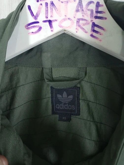 Adidas × Vintage Rare Vintage Adidas Military Army Parka Style Jacket Size US L / EU 52-54 / 3 - 9 Thumbnail