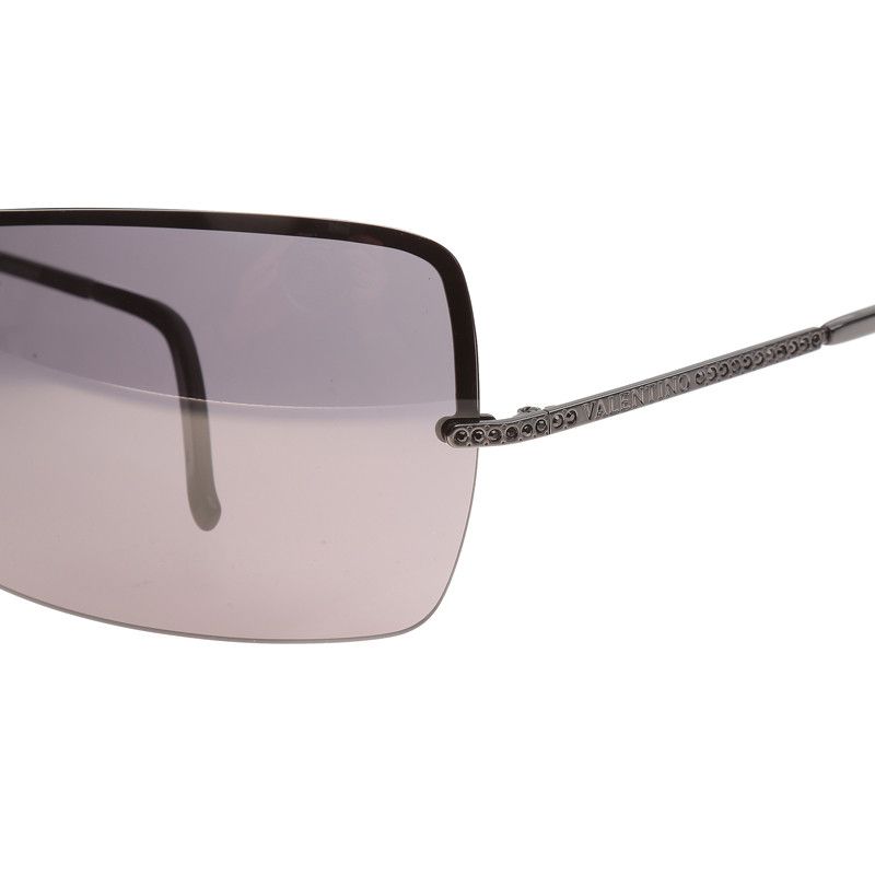 Valentino Valentino 00's Black Mask Sunglasses Size ONE SIZE - 3 Thumbnail