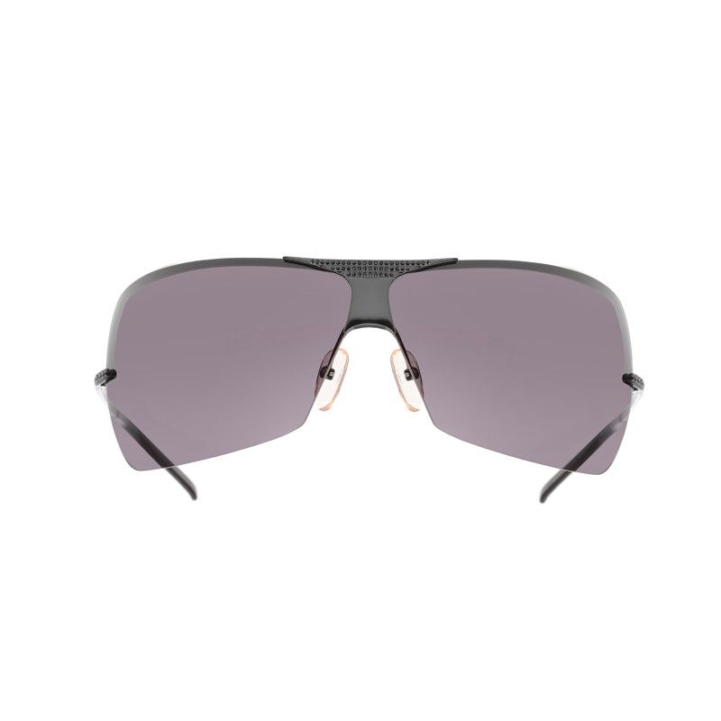 Valentino Valentino 00's Black Mask Sunglasses Size ONE SIZE - 2 Thumbnail
