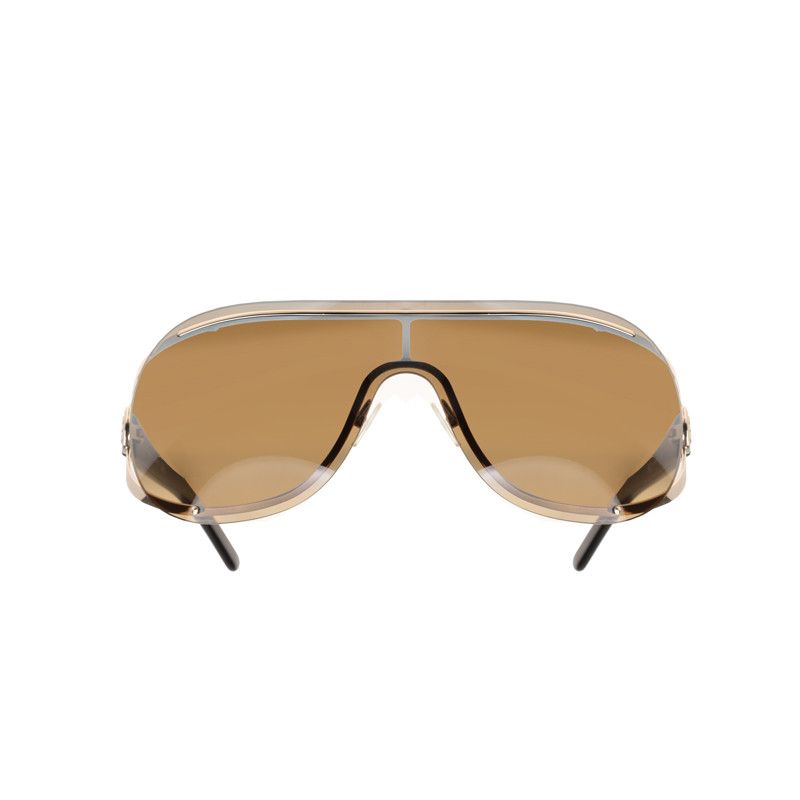 Pierre Cardin Pierre Cardin 00's Black Mask Sunglasses Size ONE SIZE - 2 Thumbnail