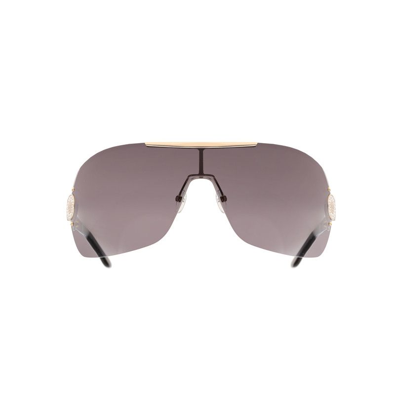 Pierre Cardin Pierre Cardin 00's Black Gold Mask Sunglasses Size ONE SIZE - 2 Thumbnail