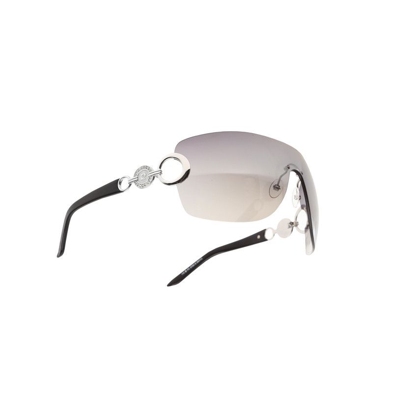 Pierre Cardin Pierre Cardin 00's Black Mask Sunglasses Size ONE SIZE - 3 Thumbnail