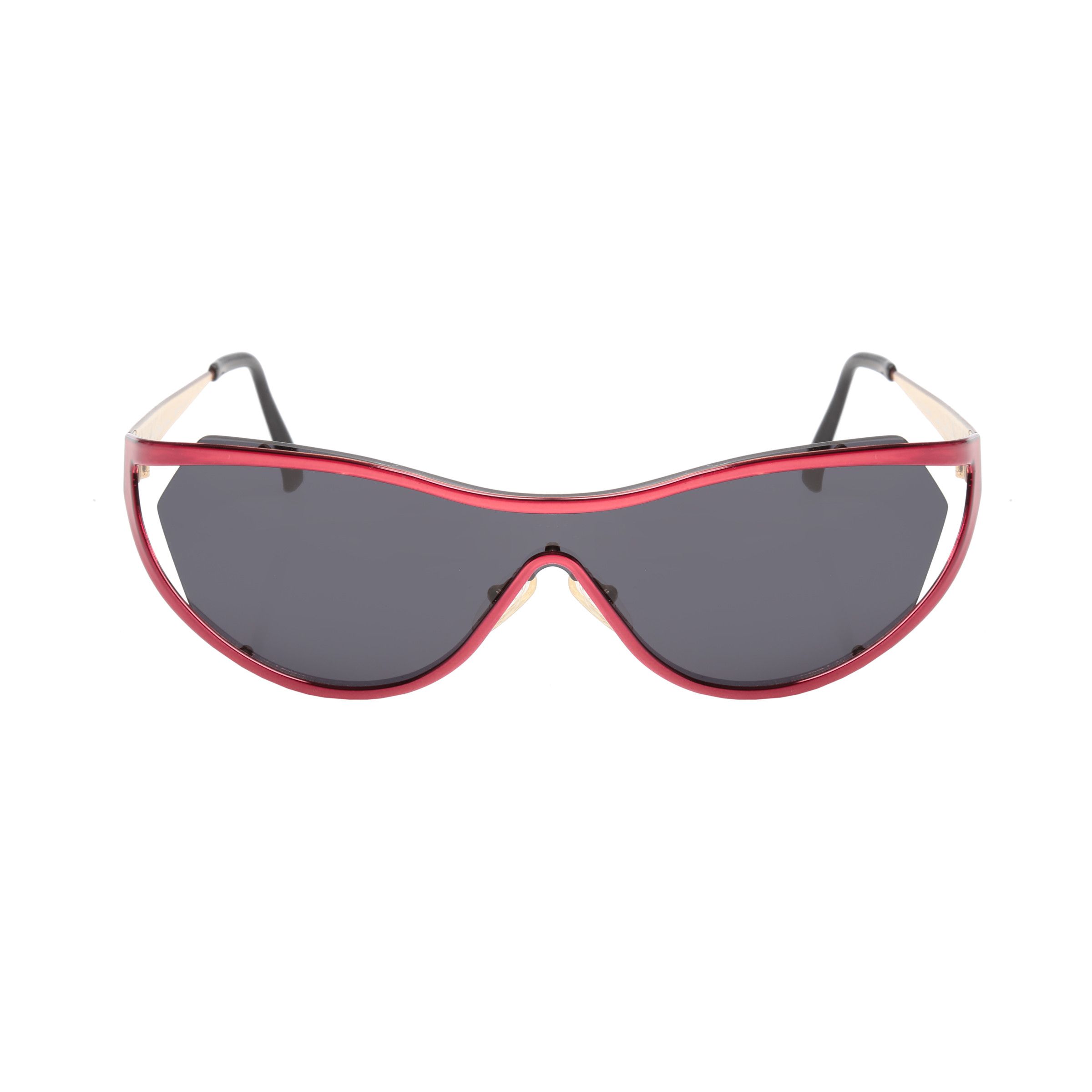 Pierre Cardin Pierre Cardin 00's Shiny Red Sunglasses Size ONE SIZE - 2 Thumbnail