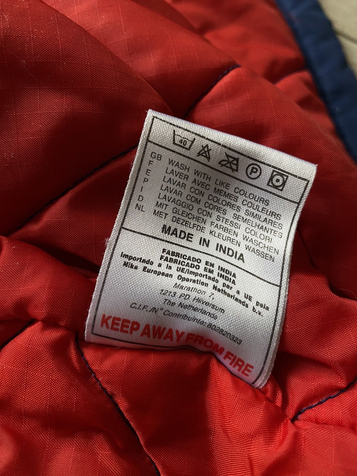Nike Parka Nike Vintage 90s Big Swoosh Size US M / EU 48-50 / 2 - 14 Thumbnail