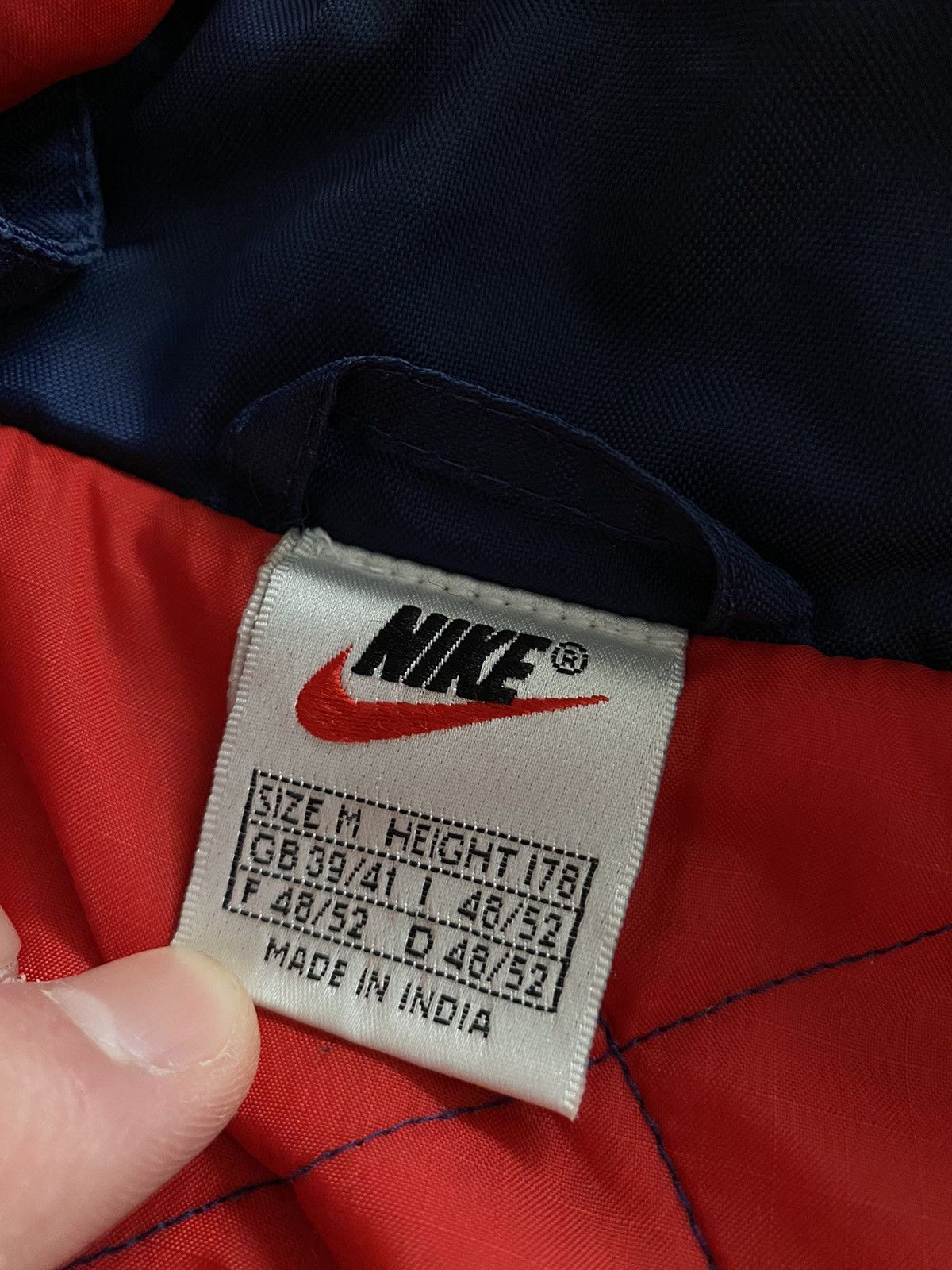 Nike Parka Nike Vintage 90s Big Swoosh Size US M / EU 48-50 / 2 - 11 Thumbnail