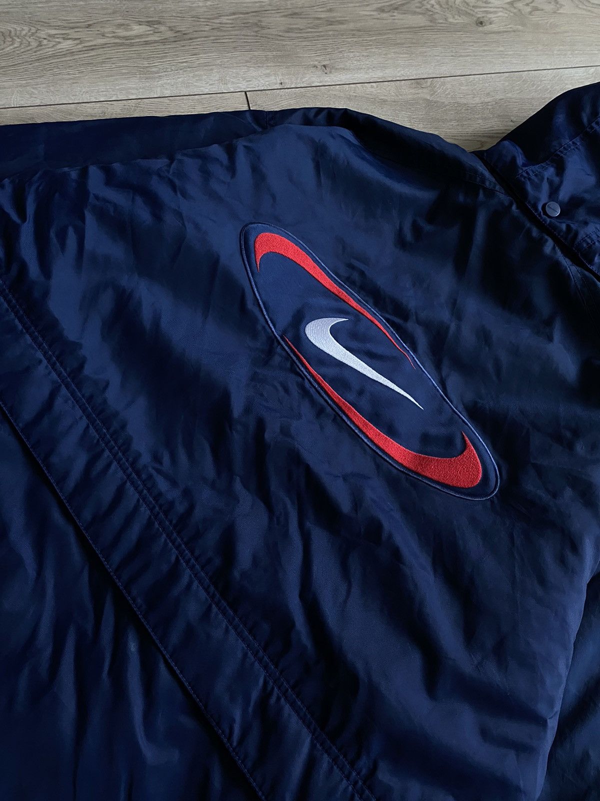 Nike Parka Nike Vintage 90s Big Swoosh Size US M / EU 48-50 / 2 - 4 Thumbnail
