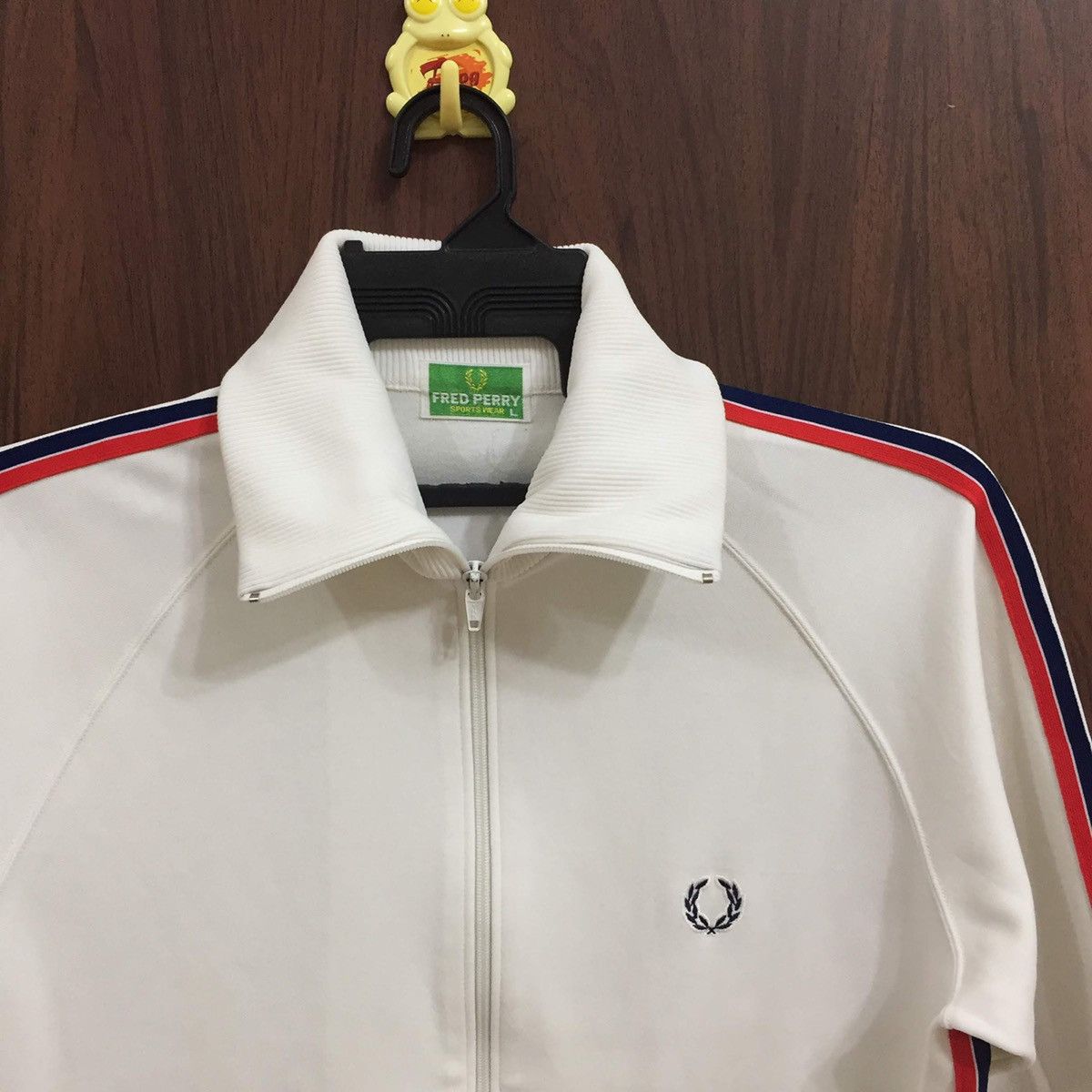 Fred Perry Vintage Fred Perry sweatshirt small logo stripe L fit M Size US M / EU 48-50 / 2 - 2 Thumbnail