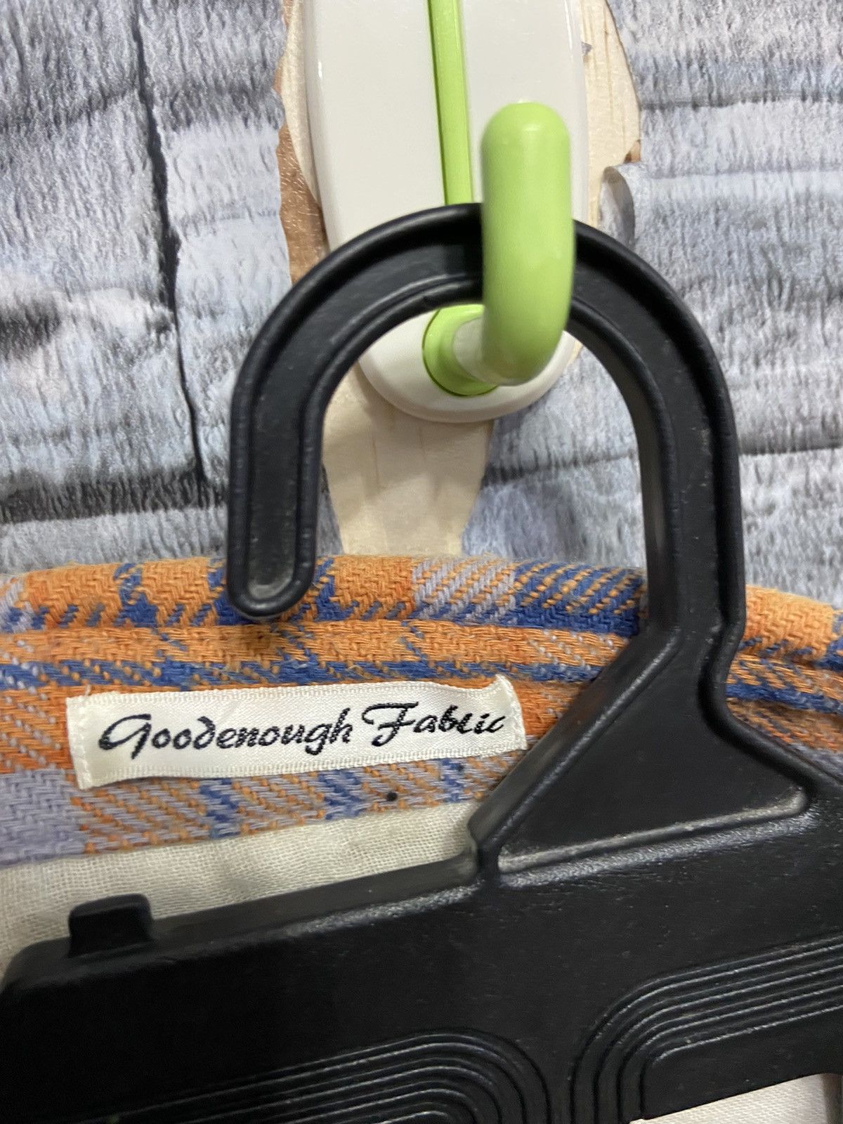 GOODENOUGH Goodenough Flannel double pocket plaid button design Size US L / EU 52-54 / 3 - 4 Thumbnail