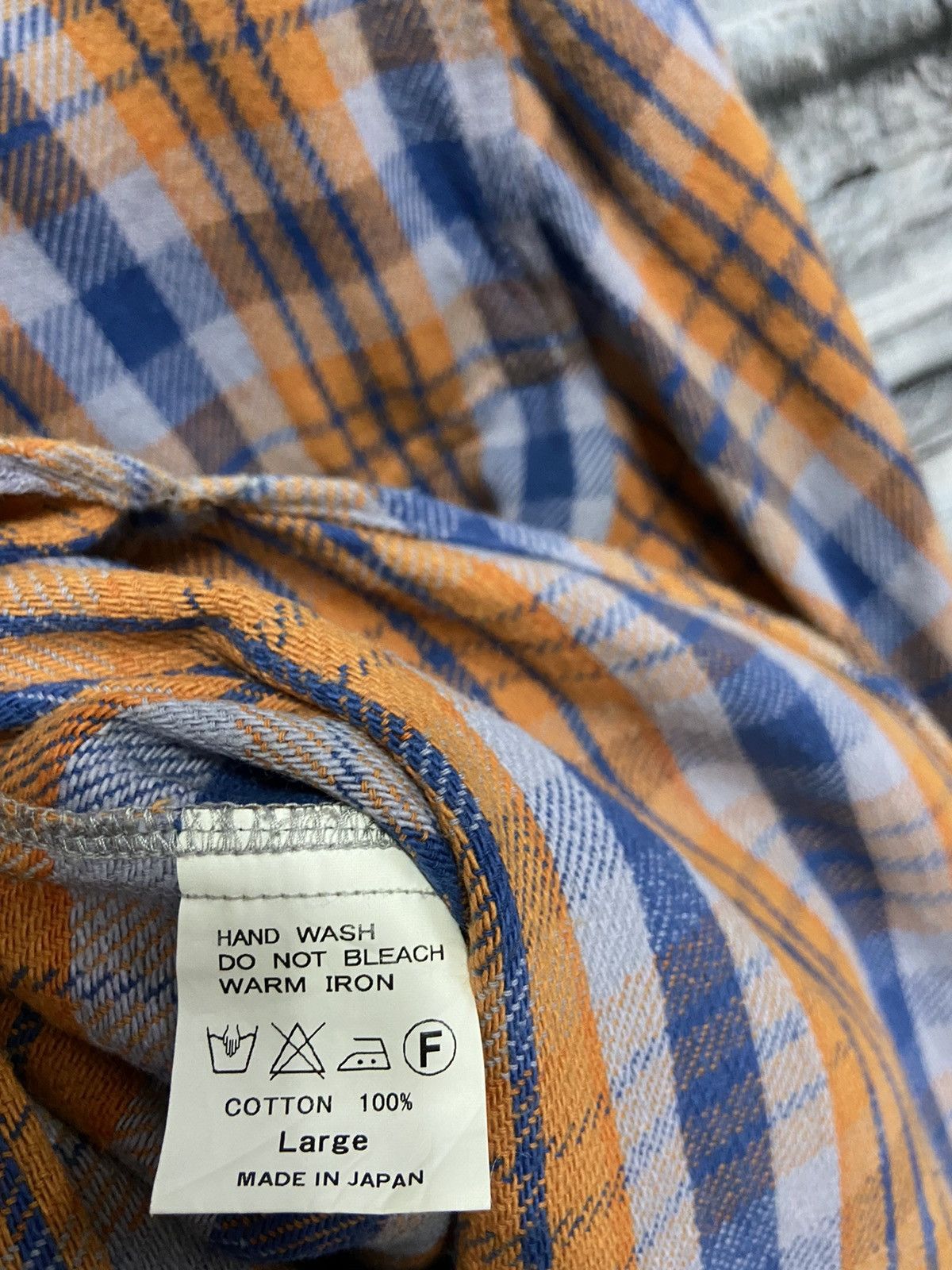 GOODENOUGH Goodenough Flannel double pocket plaid button design Size US L / EU 52-54 / 3 - 7 Thumbnail