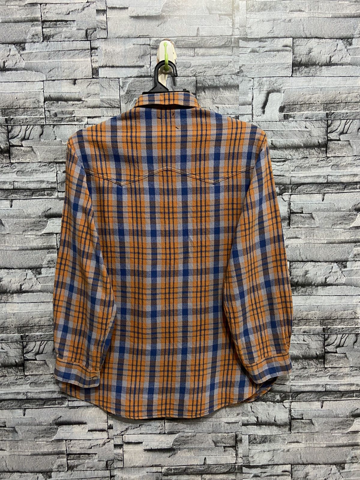 GOODENOUGH Goodenough Flannel double pocket plaid button design Size US L / EU 52-54 / 3 - 8 Thumbnail