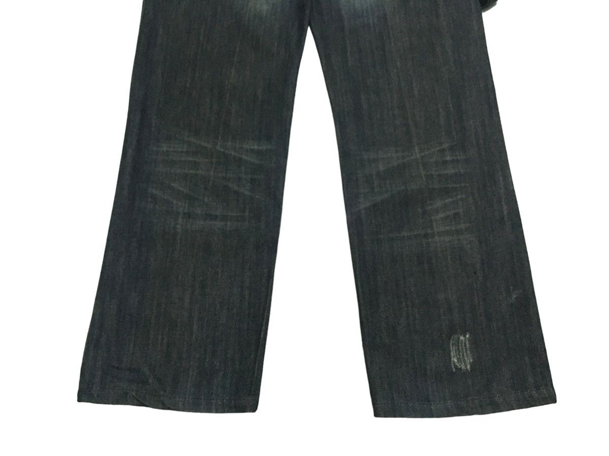 If Six Was Nine × Japanese Brand × Le Grande Bleu (L.G.B.) Rare Design Vintage Brand X Team Distressed Jeans 2000s Size US 30 / EU 46 - 5 Thumbnail